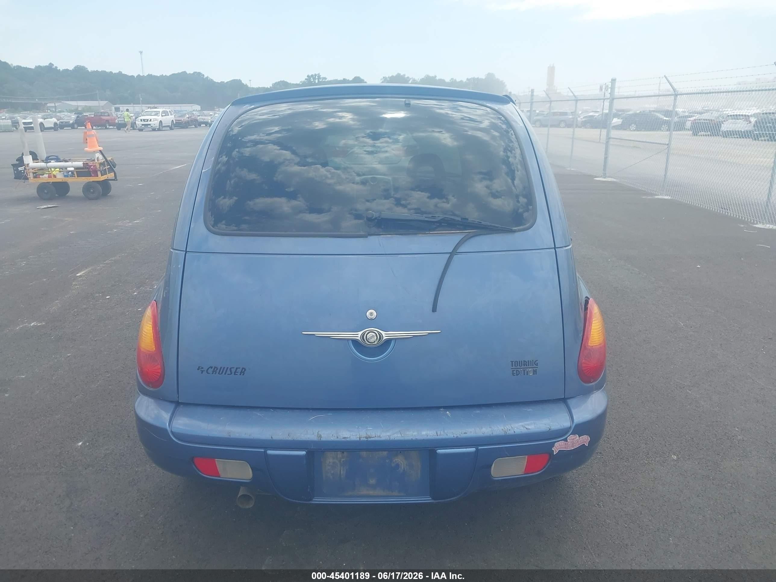 2007 Chrysler Pt Cruiser Touring Blue vin: 3A4FY58B97T516709