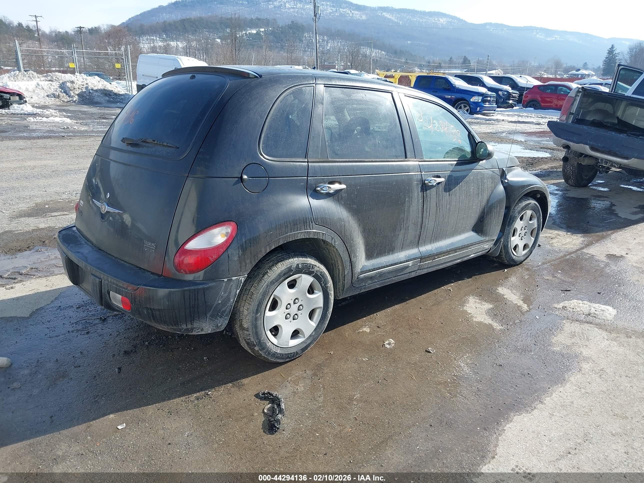 2007 Chrysler Pt Cruiser Touring Black vin: 3A4FY58B97T546437
