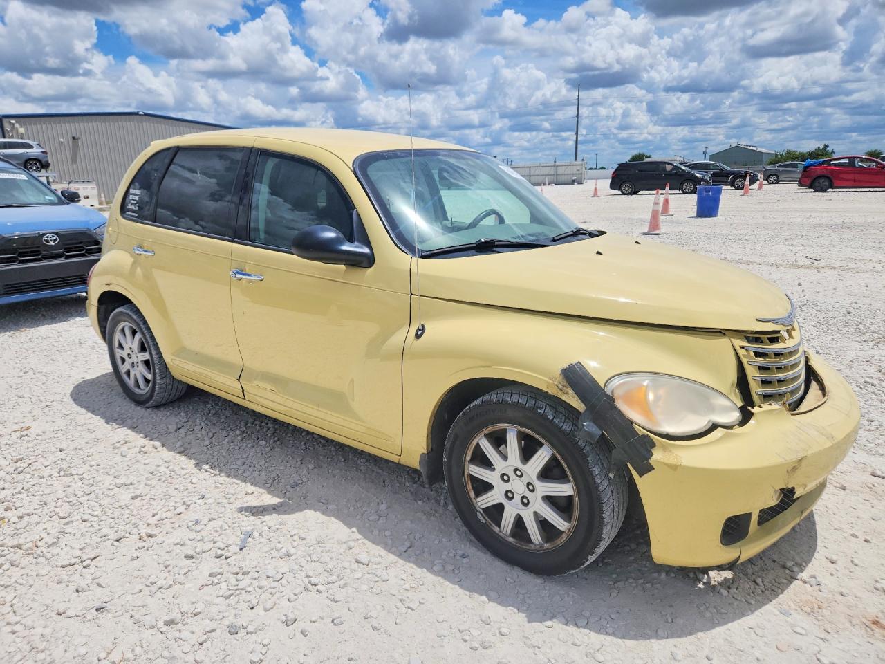 2007 Chrysler Pt Cruiser Touring Yellow vin: 3A4FY58B97T577641