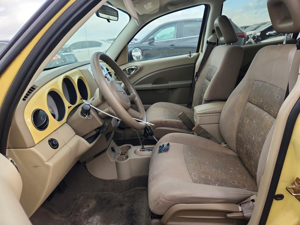 2007 Chrysler Pt Cruiser Touring Yellow vin: 3A4FY58B97T577641