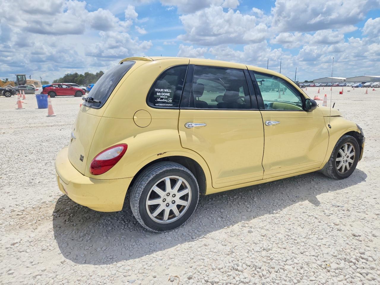 2007 Chrysler Pt Cruiser Touring Yellow vin: 3A4FY58B97T577641
