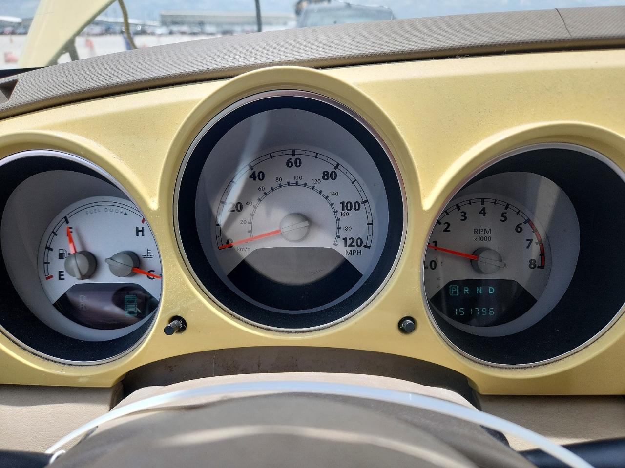 2007 Chrysler Pt Cruiser Touring Yellow vin: 3A4FY58B97T577641