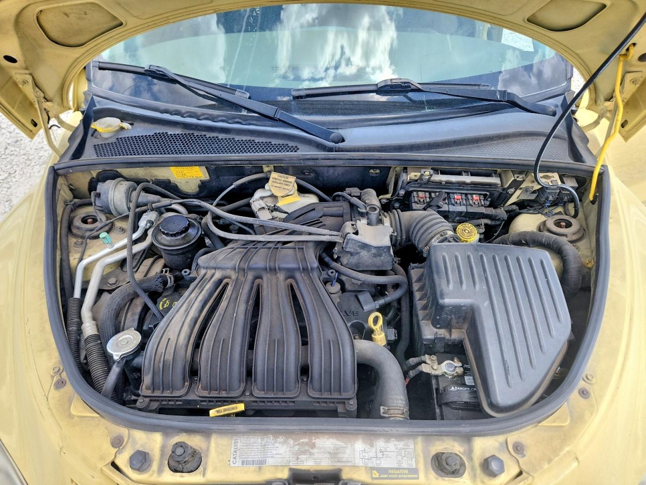 2007 Chrysler Pt Cruiser Touring Yellow vin: 3A4FY58B97T577641