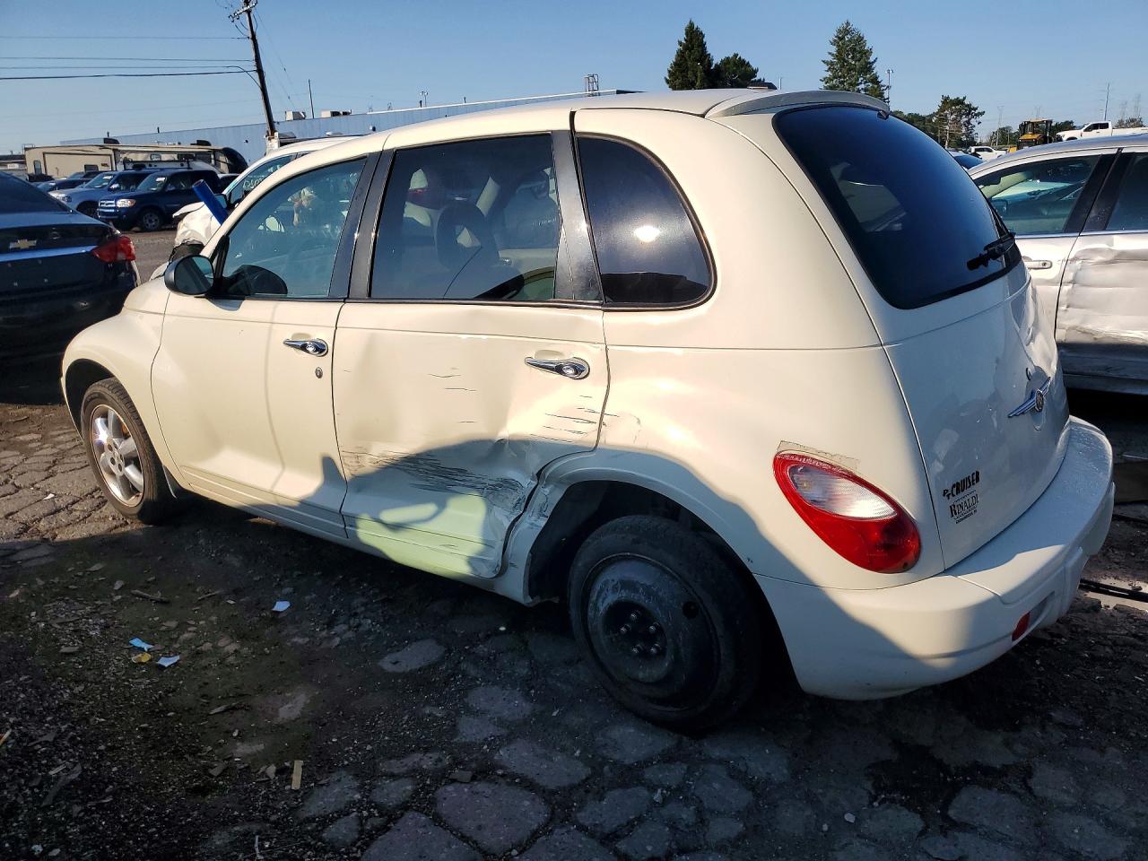 2007 Chrysler Pt Cruiser Touring White vin: 3A4FY58B97T632640