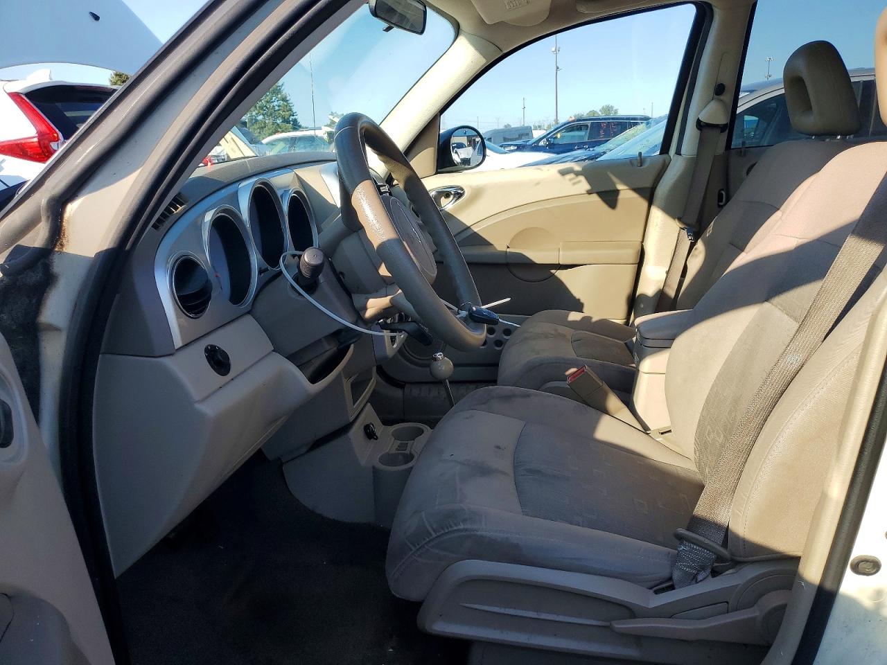 2007 Chrysler Pt Cruiser Touring White vin: 3A4FY58B97T632640