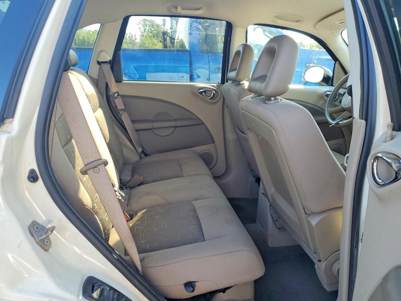 2007 Chrysler Pt Cruiser Touring White vin: 3A4FY58B97T632640