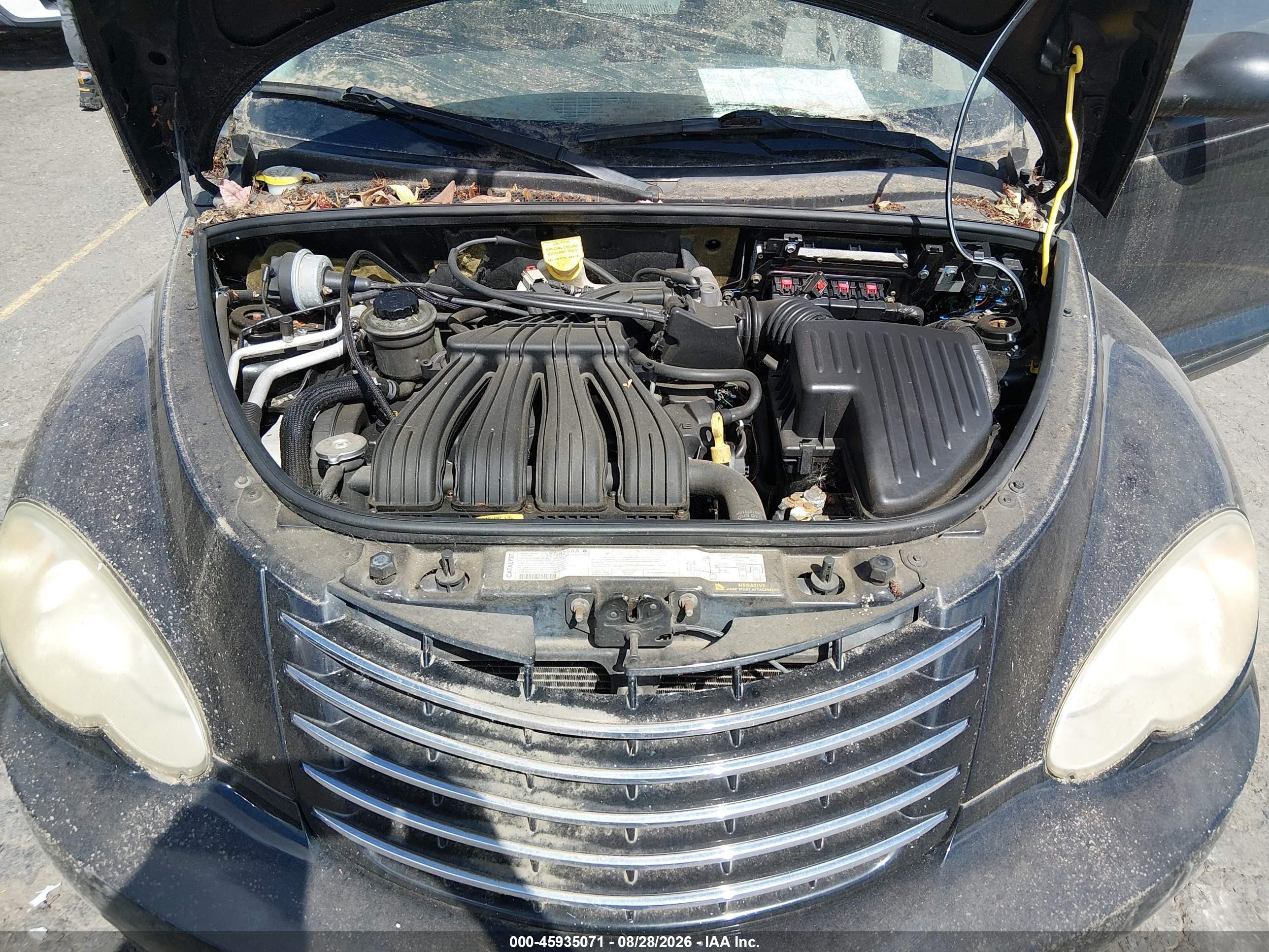2007 Chrysler Pt Cruiser Touring Черный vin: 3A4FY58BX7T541487