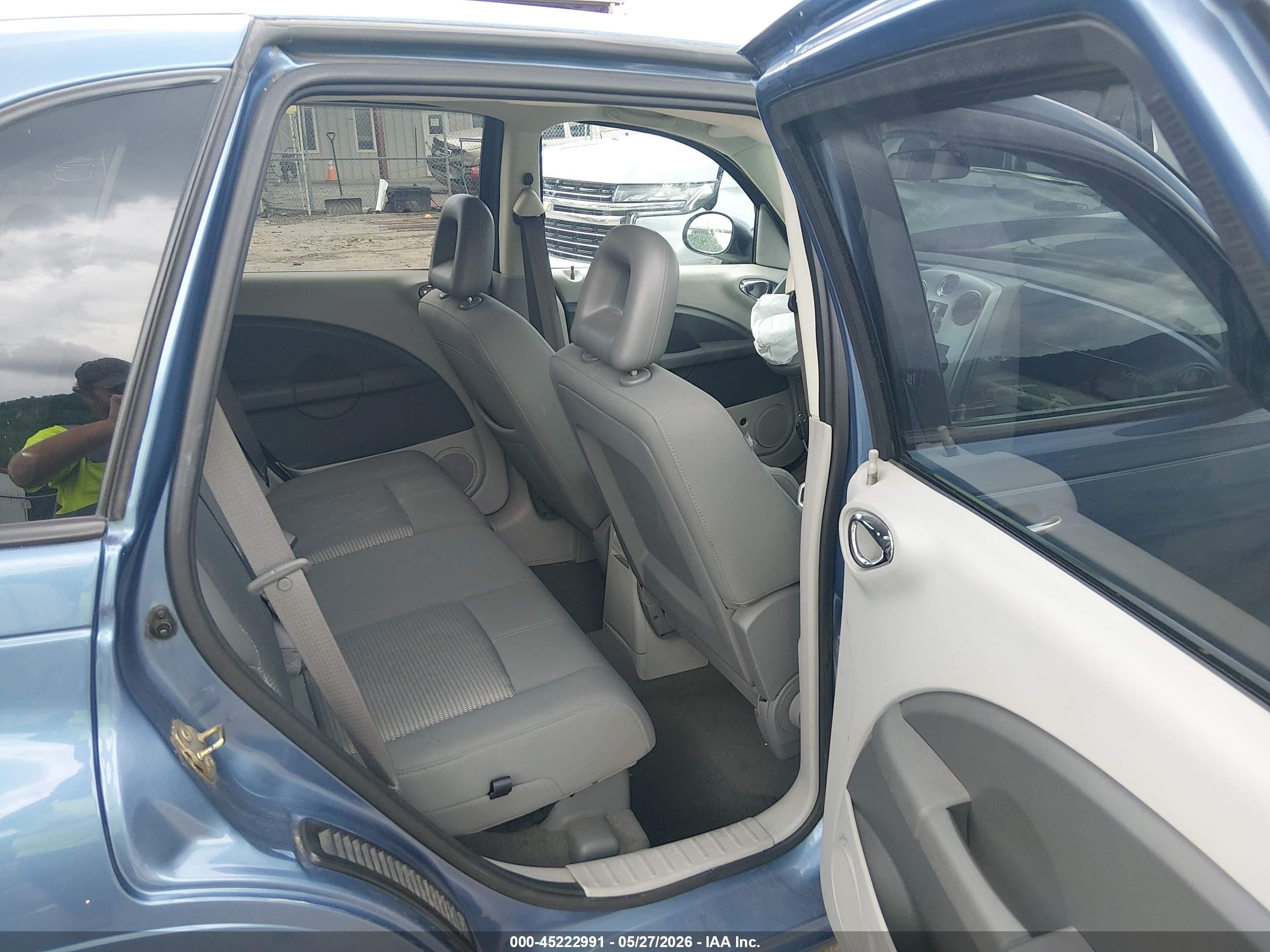 2007 Chrysler Pt Cruiser Touring Blue vin: 3A4FY58BX7T553610