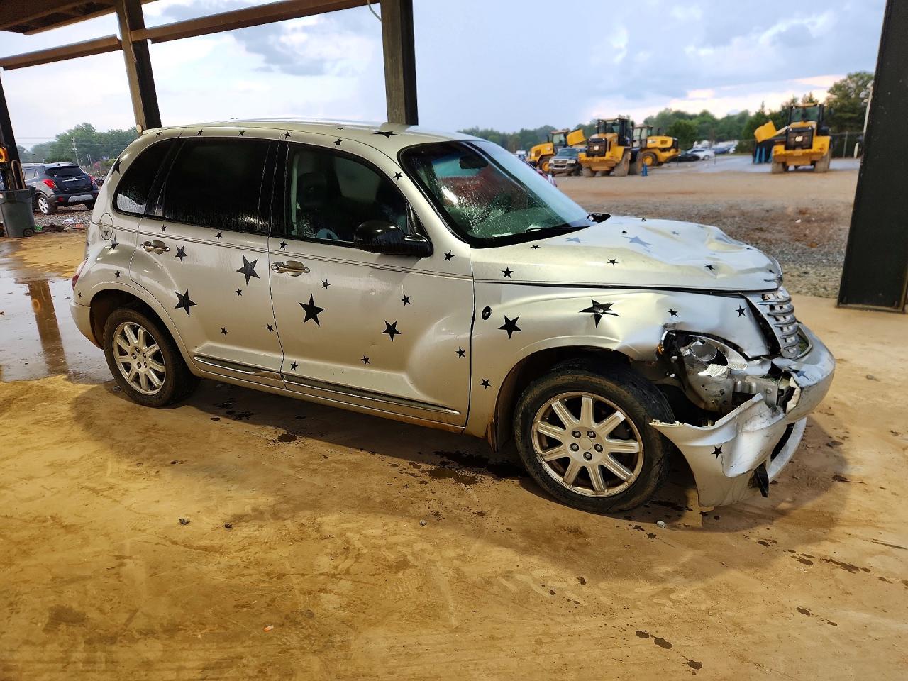 2010 Chrysler Pt Cruiser Серебряный vin: 3A4GY5F90AT131471