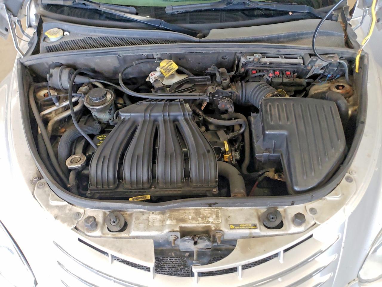 2010 Chrysler Pt Cruiser Silver vin: 3A4GY5F91AT220160