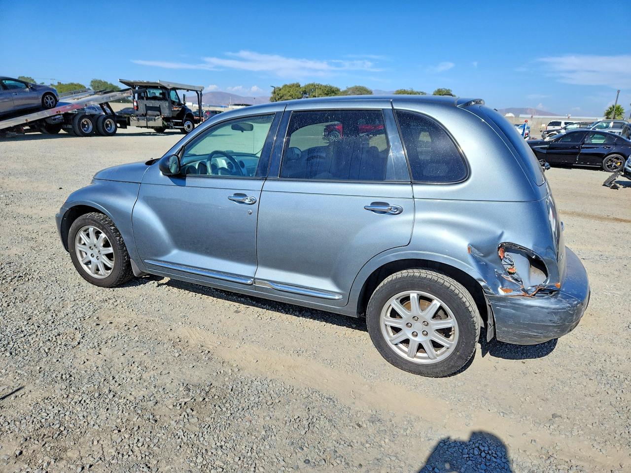2010 Chrysler Pt Cruiser Silver vin: 3A4GY5F92AT202864
