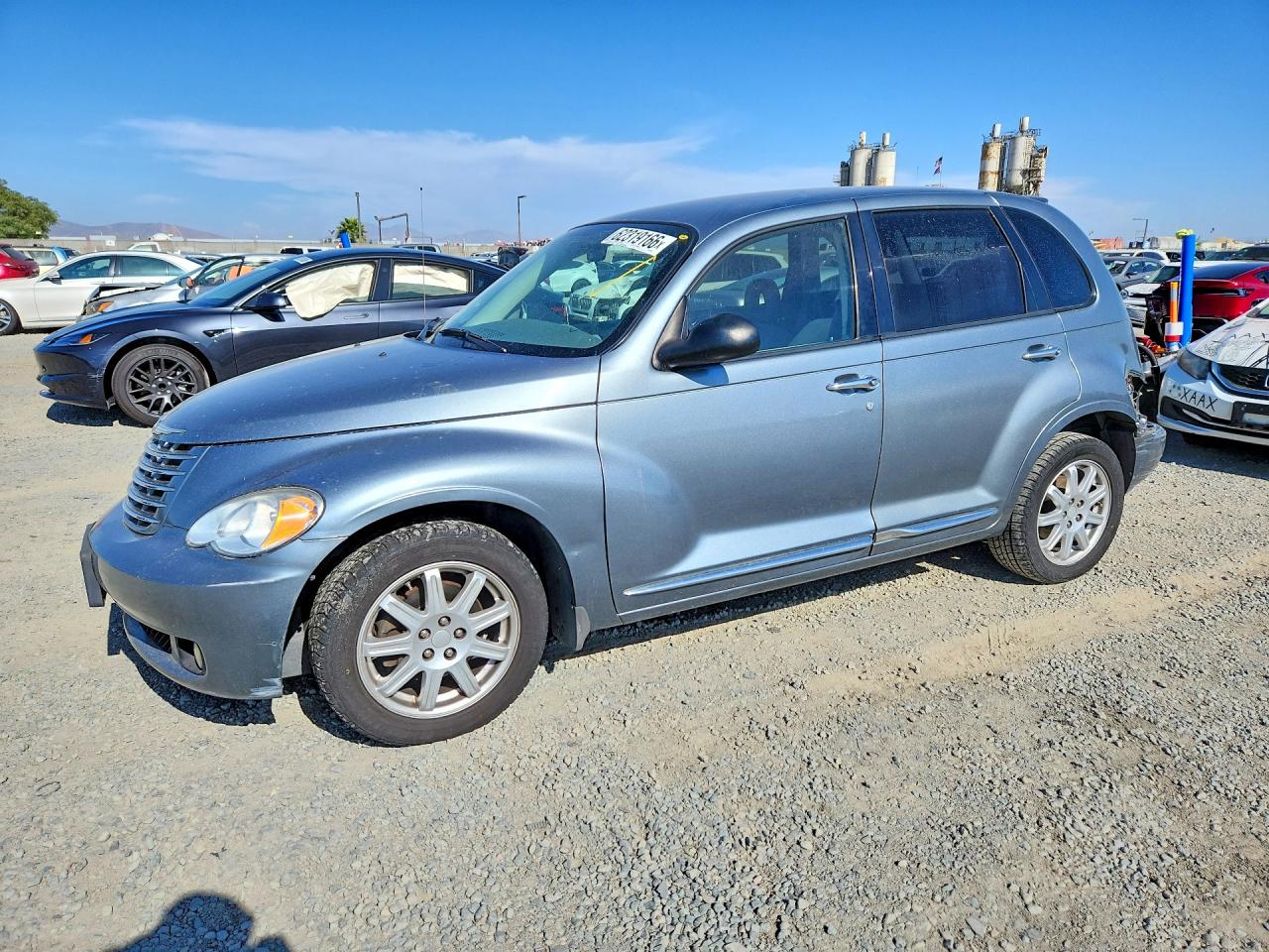 2010 Chrysler Pt Cruiser Silver vin: 3A4GY5F92AT202864