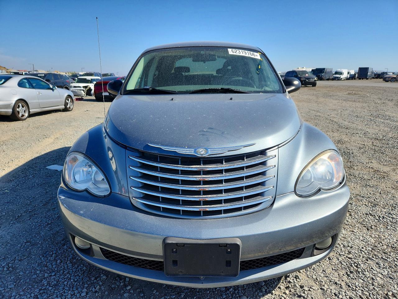 2010 Chrysler Pt Cruiser Silver vin: 3A4GY5F92AT202864