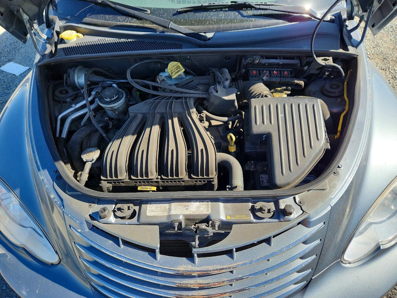 2010 Chrysler Pt Cruiser Silver vin: 3A4GY5F92AT202864