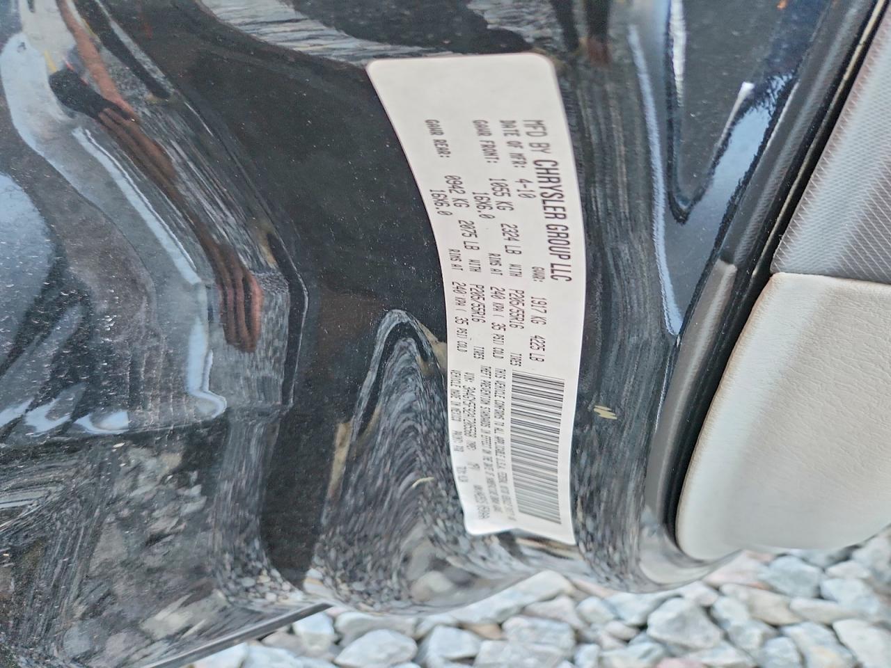 2010 Chrysler Pt Cruiser Two Tone vin: 3A4GY5F92AT205568