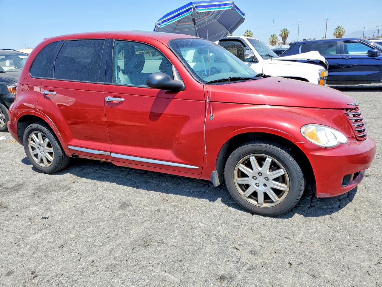2010 Chrysler Pt Cruiser Красный vin: 3A4GY5F93AT144215