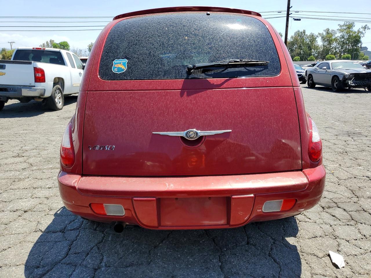 2010 Chrysler Pt Cruiser Красный vin: 3A4GY5F93AT144215