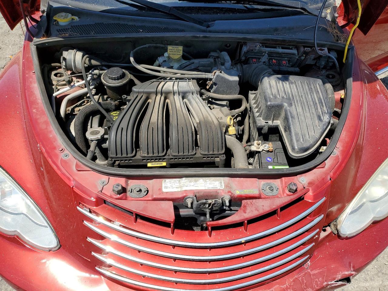 2010 Chrysler Pt Cruiser Красный vin: 3A4GY5F93AT144215