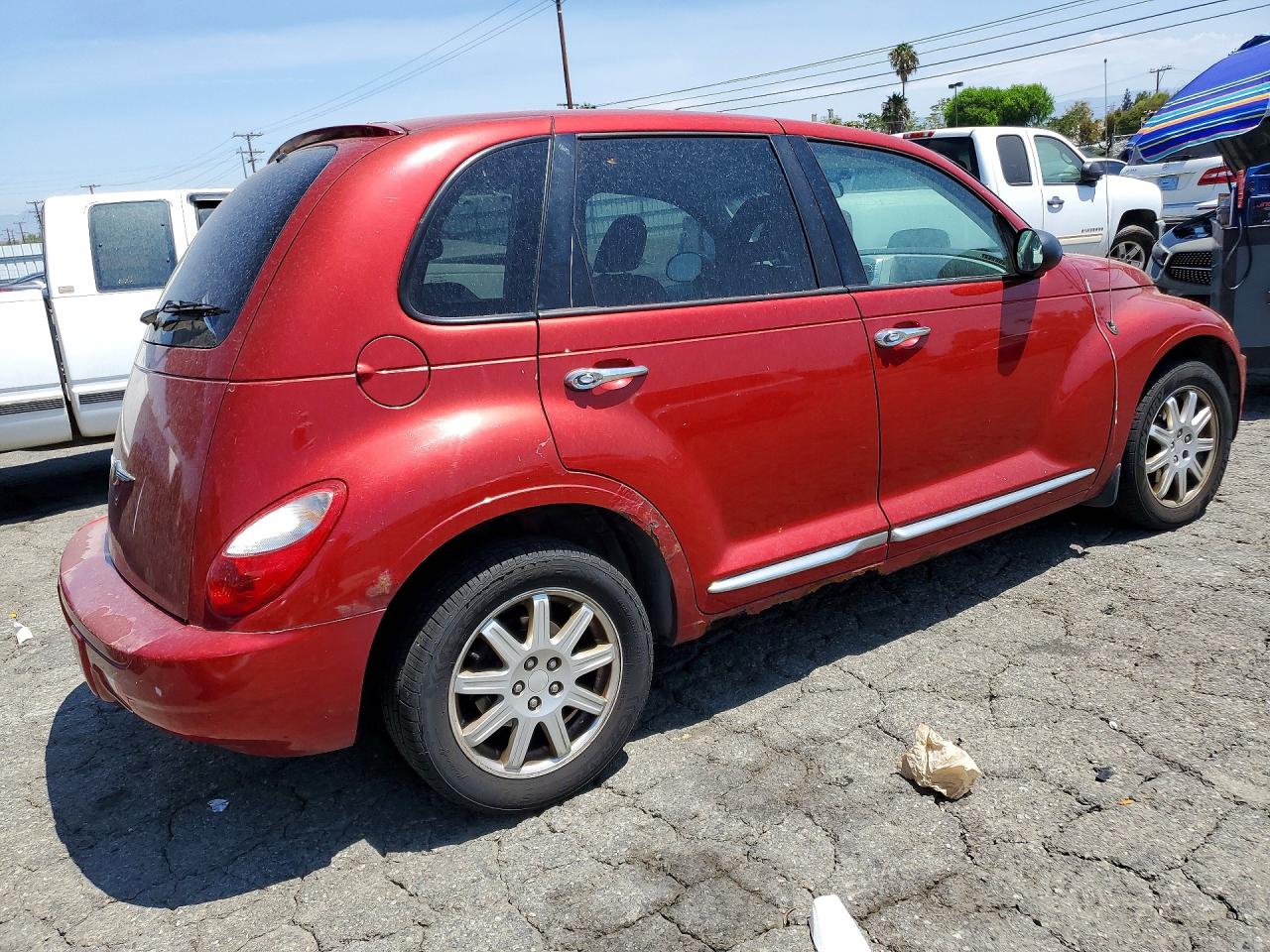 2010 Chrysler Pt Cruiser Красный vin: 3A4GY5F93AT144215