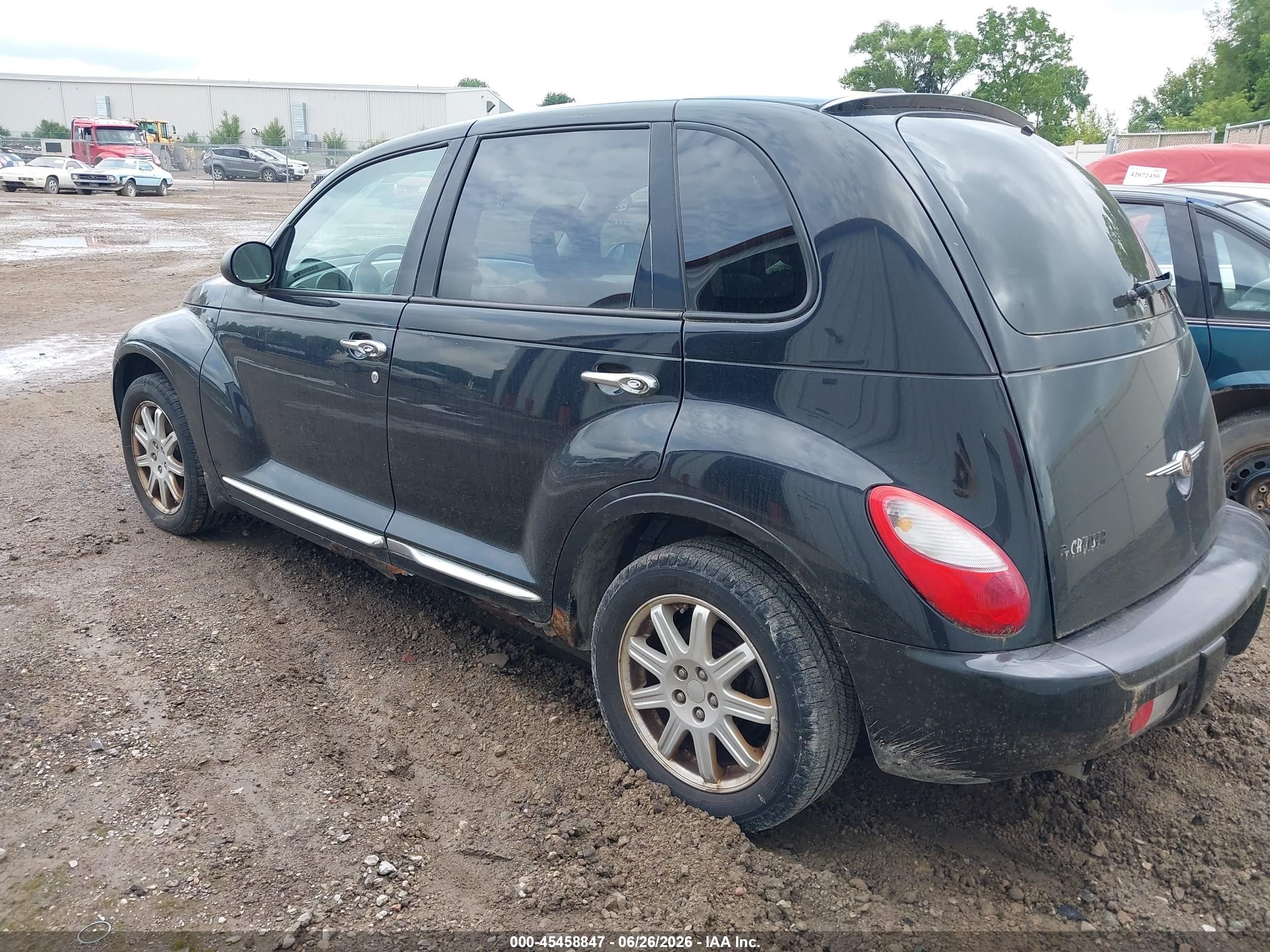 2010 Chrysler Pt Cruiser Classic Black vin: 3A4GY5F94AT156776