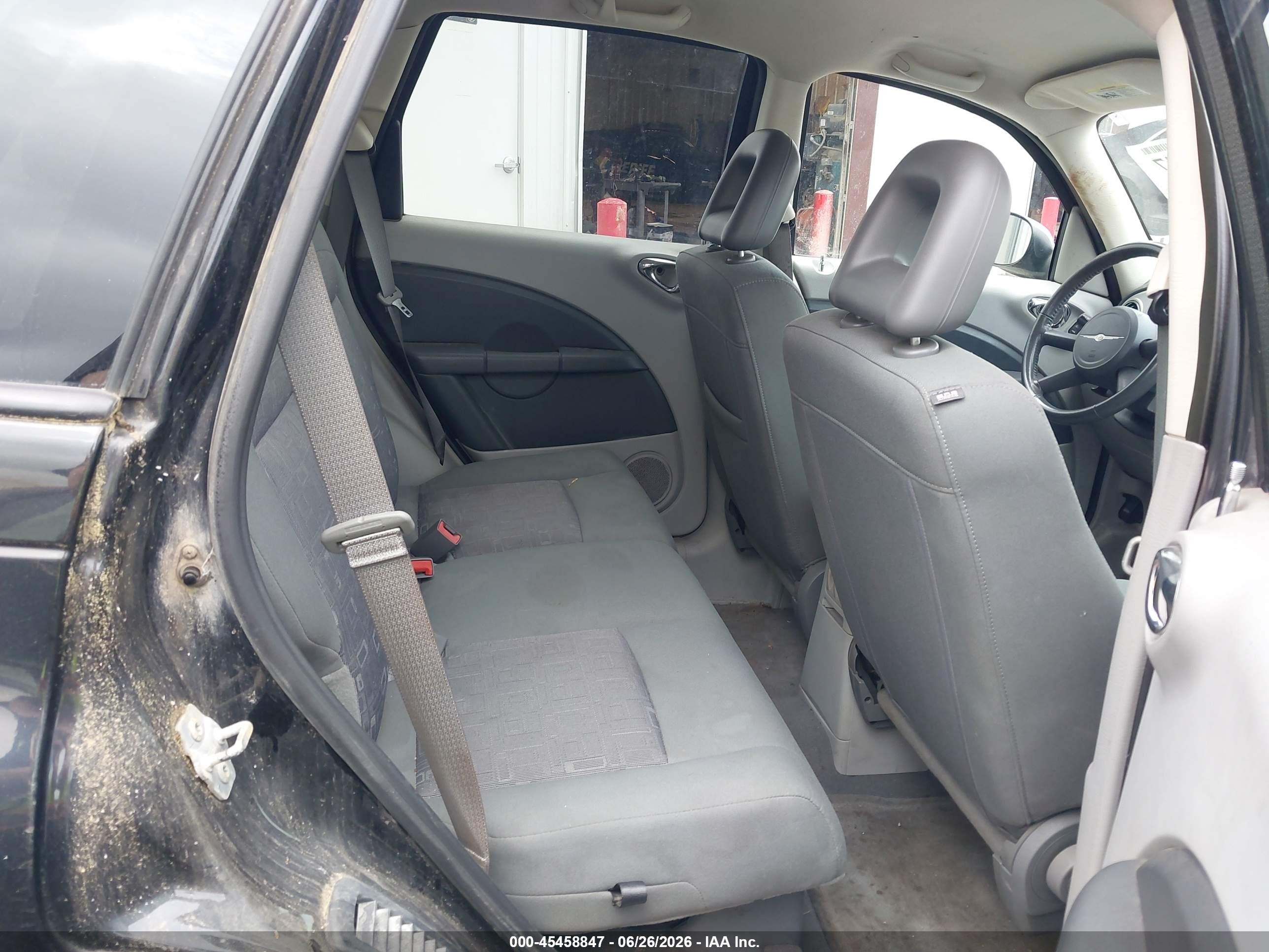 2010 Chrysler Pt Cruiser Classic Black vin: 3A4GY5F94AT156776