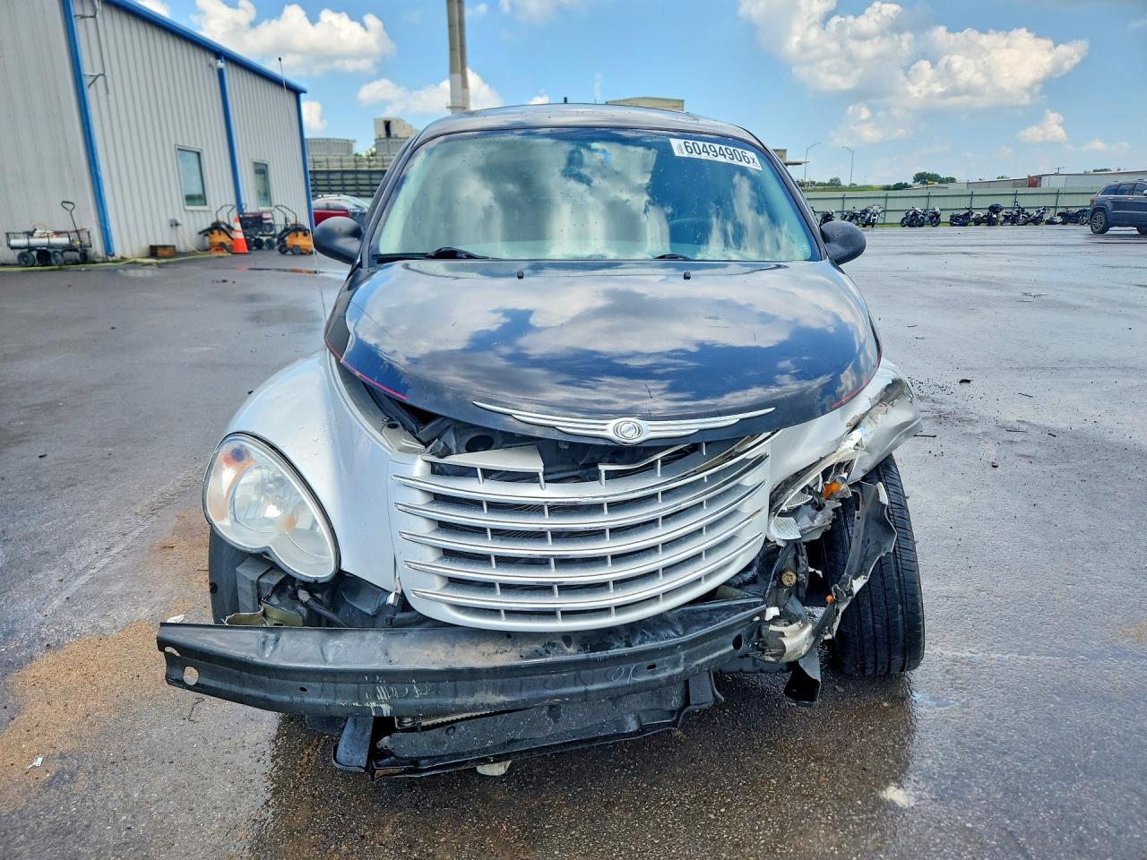 2010 Chrysler Pt Cruiser Silver vin: 3A4GY5F94AT212540