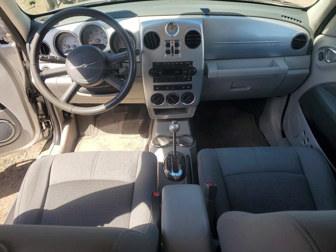 2010 Chrysler Pt Cruiser Silver vin: 3A4GY5F95AT202891