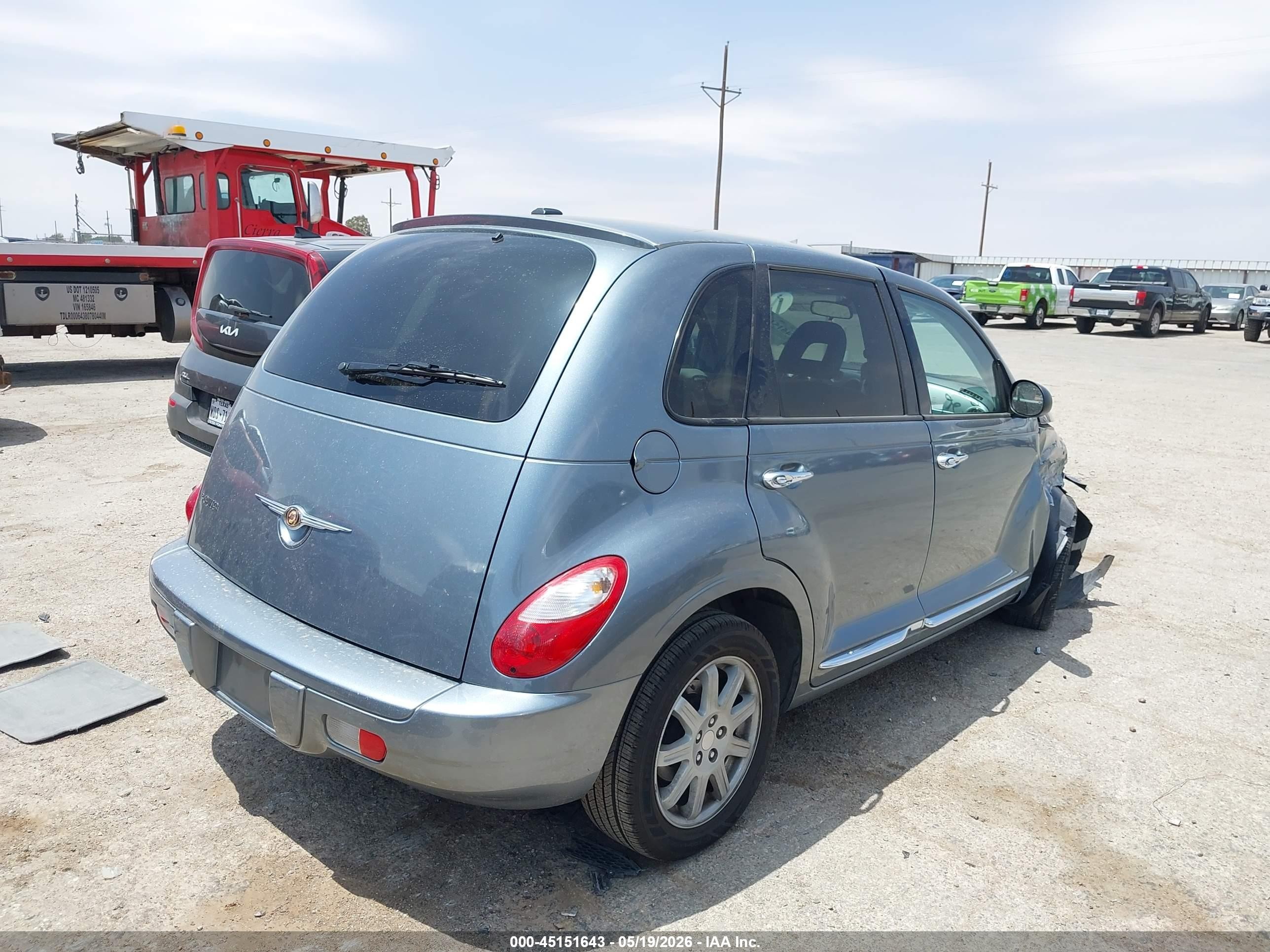 2010 Chrysler Pt Cruiser Classic Gray vin: 3A4GY5F96AT219375