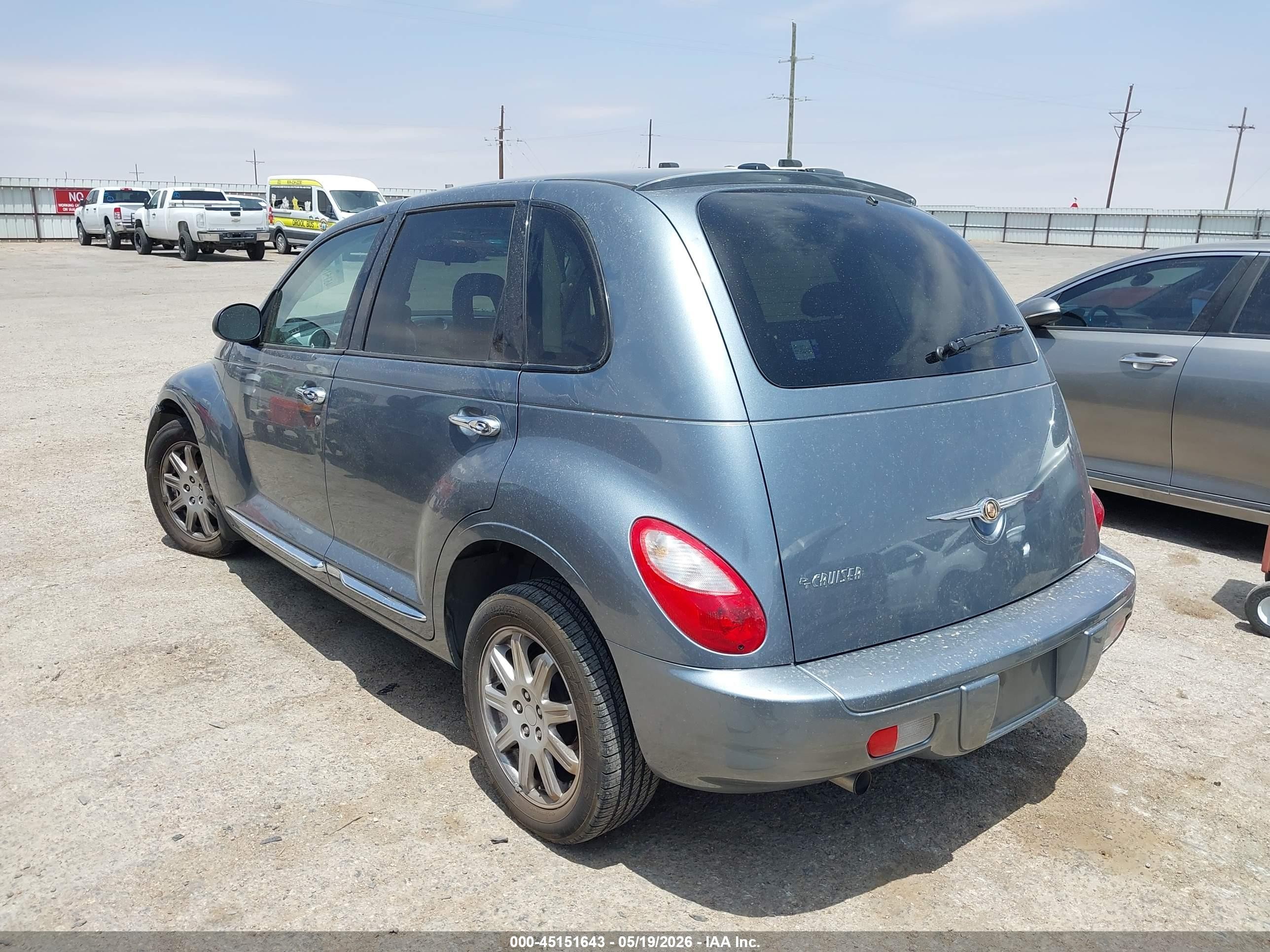 2010 Chrysler Pt Cruiser Classic Gray vin: 3A4GY5F96AT219375