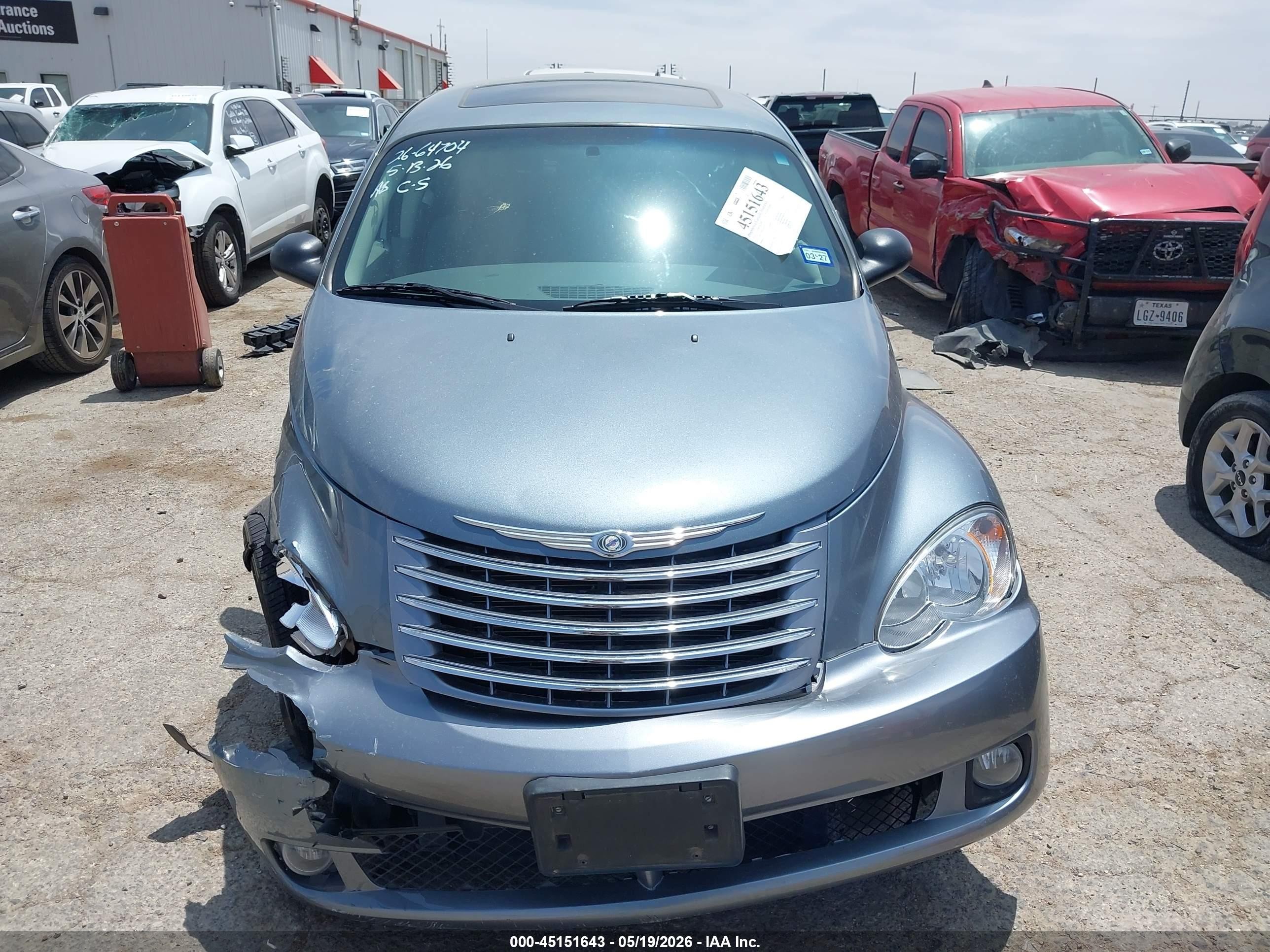 2010 Chrysler Pt Cruiser Classic Gray vin: 3A4GY5F96AT219375