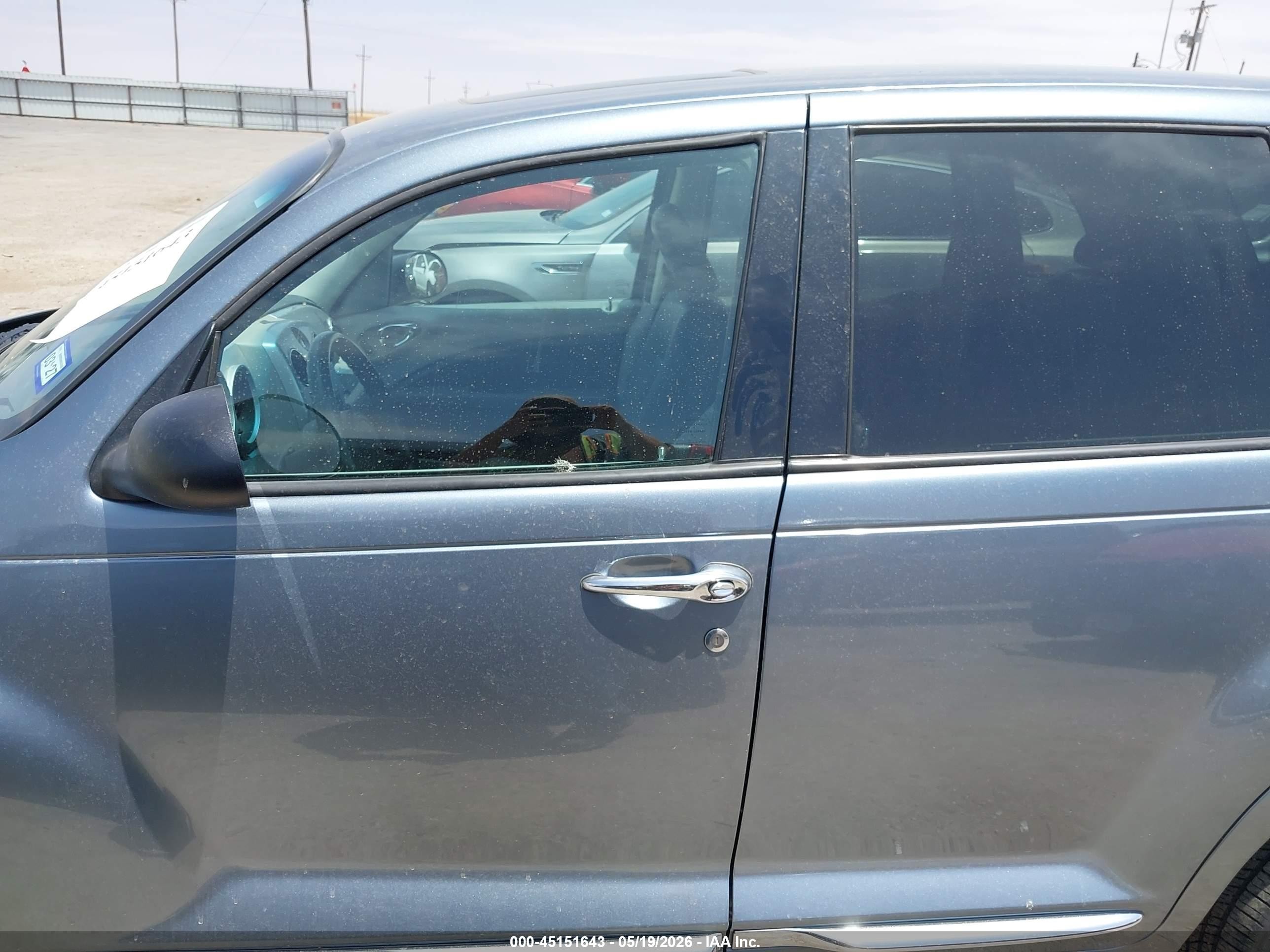 2010 Chrysler Pt Cruiser Classic Gray vin: 3A4GY5F96AT219375