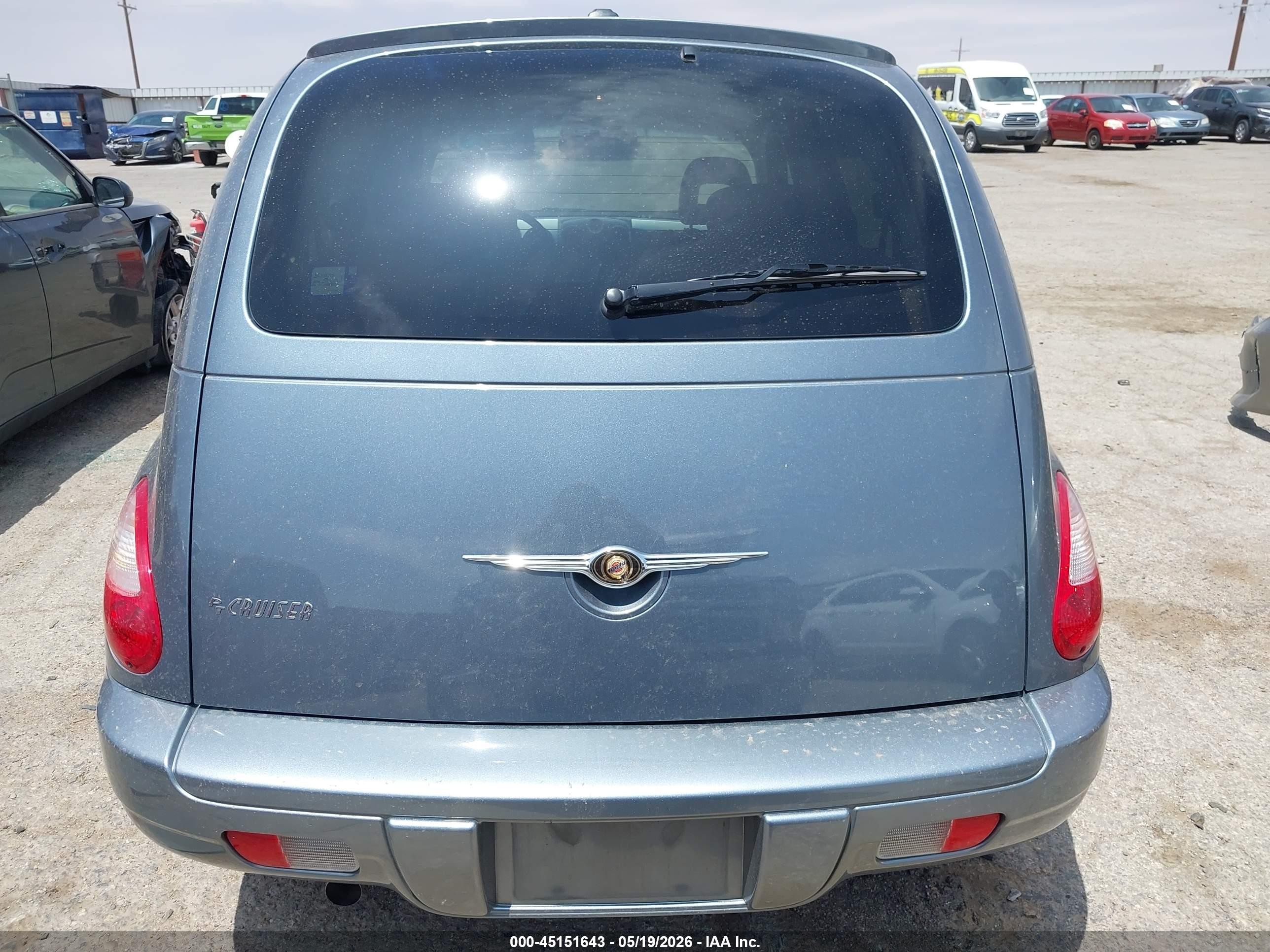 2010 Chrysler Pt Cruiser Classic Gray vin: 3A4GY5F96AT219375