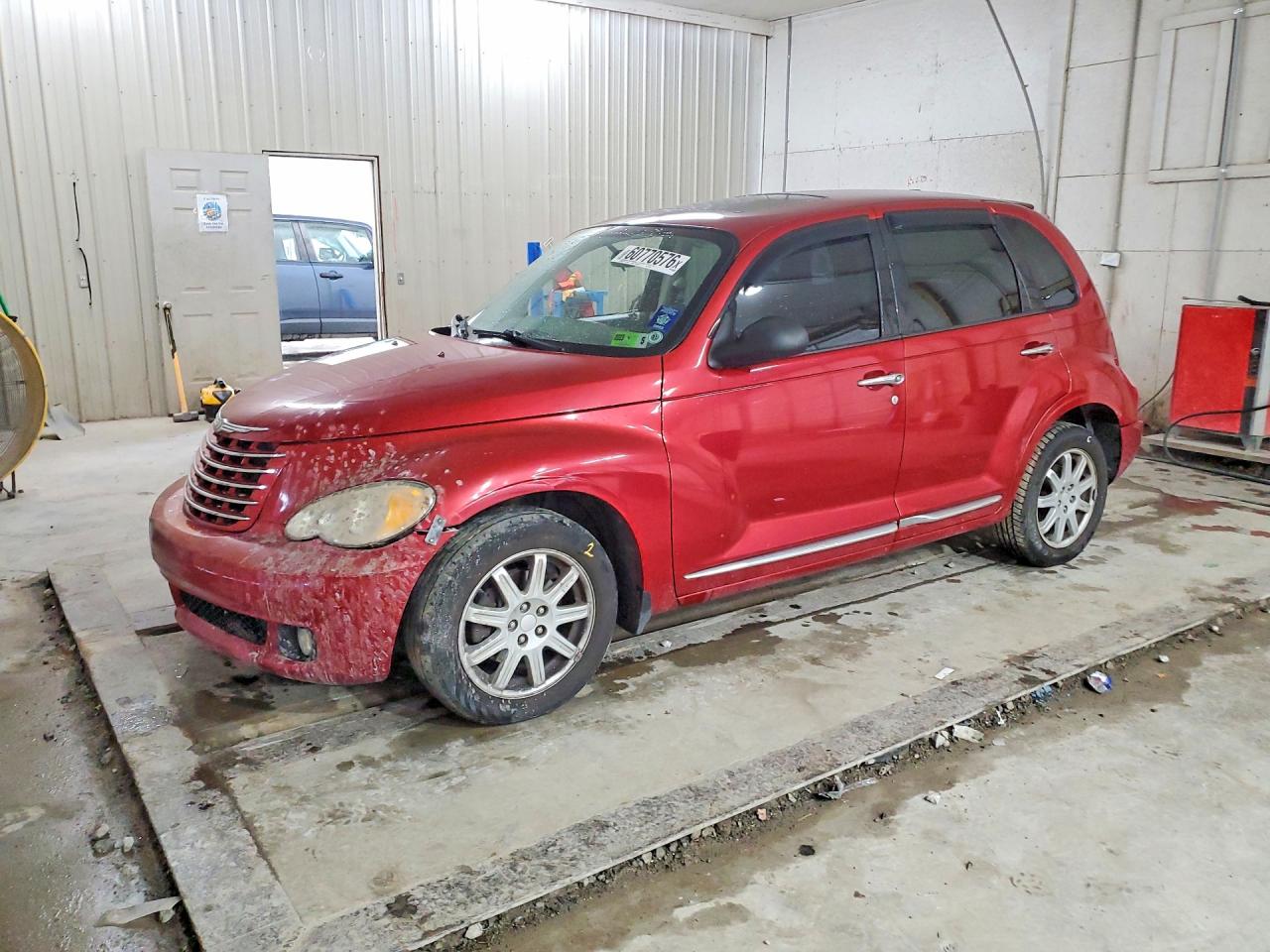 2010 Chrysler Pt Cruiser Красный vin: 3A4GY5F97AT132245