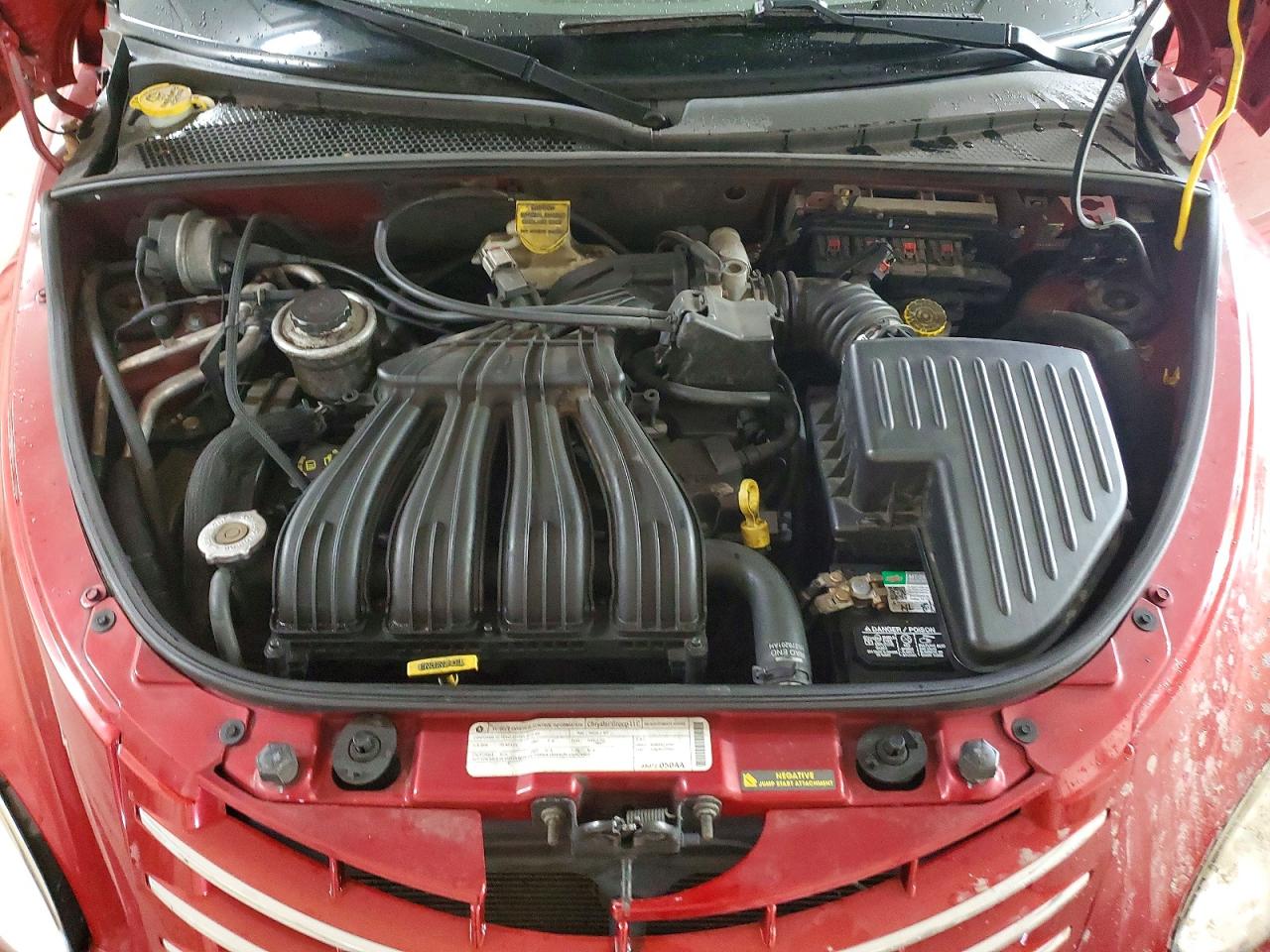 2010 Chrysler Pt Cruiser Красный vin: 3A4GY5F97AT132245