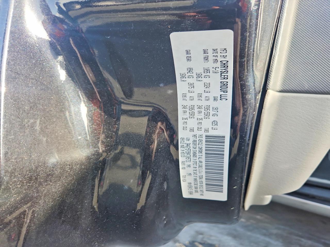2010 Chrysler Pt Cruiser Two Tone vin: 3A4GY5F99AT205731