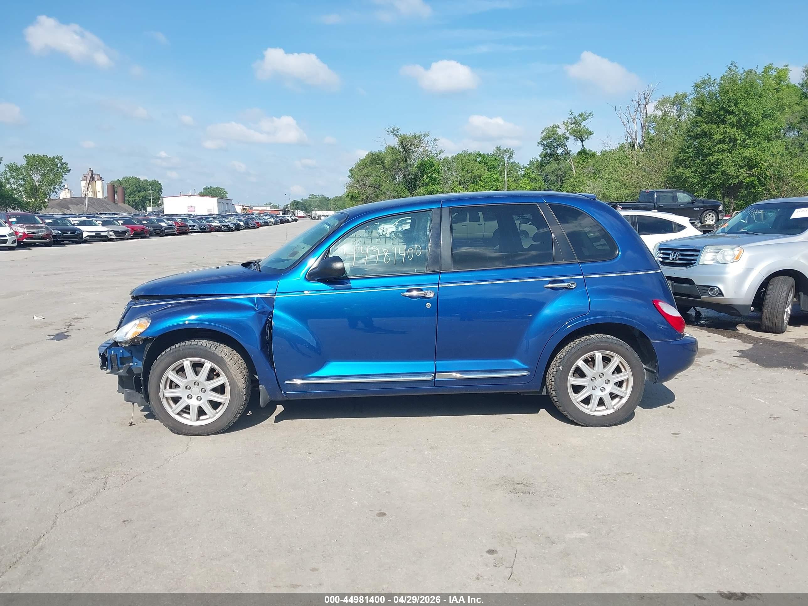 2010 Chrysler Pt Cruiser Classic Blue vin: 3A4GY5F99AT215773