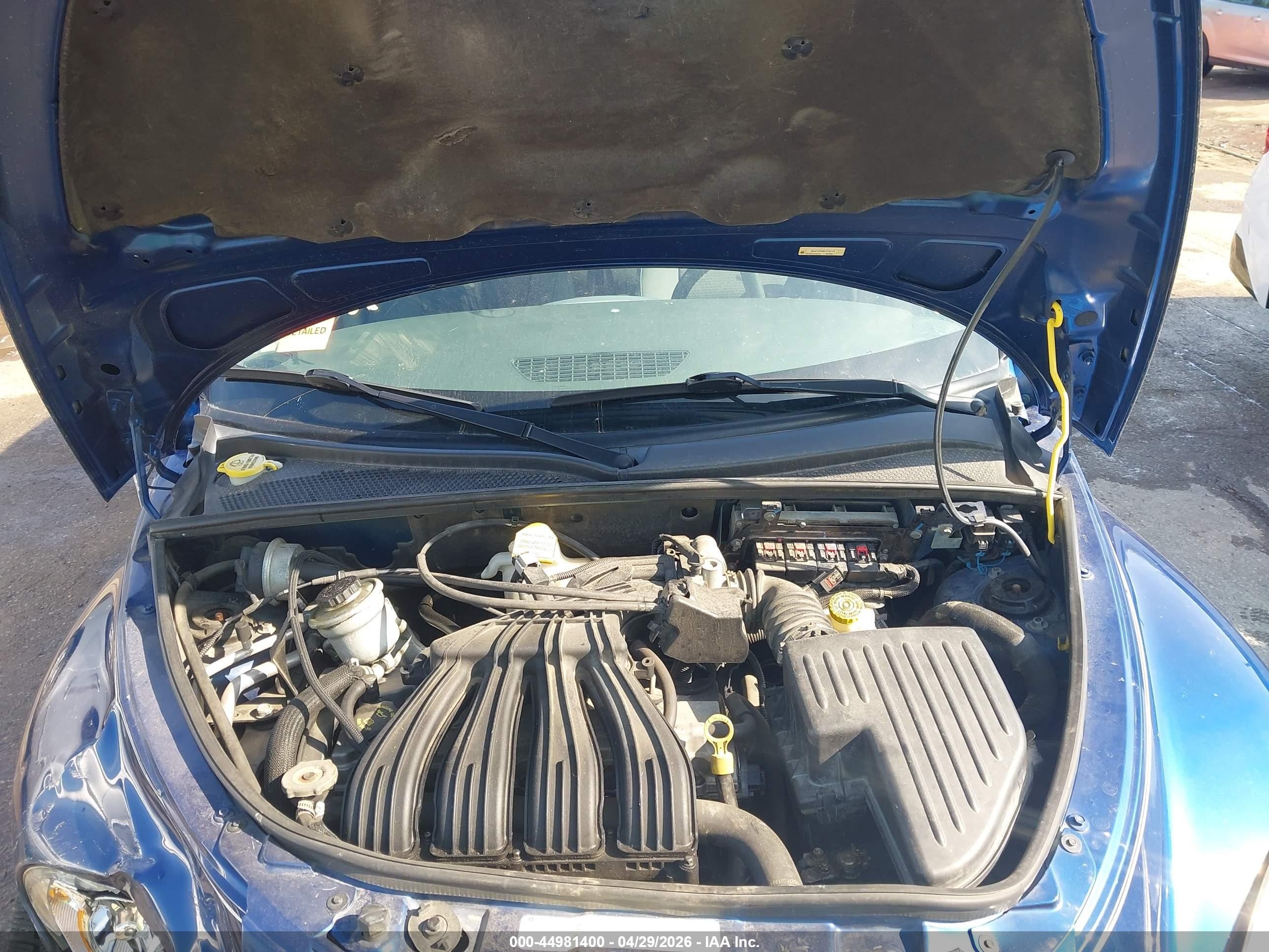 2010 Chrysler Pt Cruiser Classic Blue vin: 3A4GY5F99AT215773