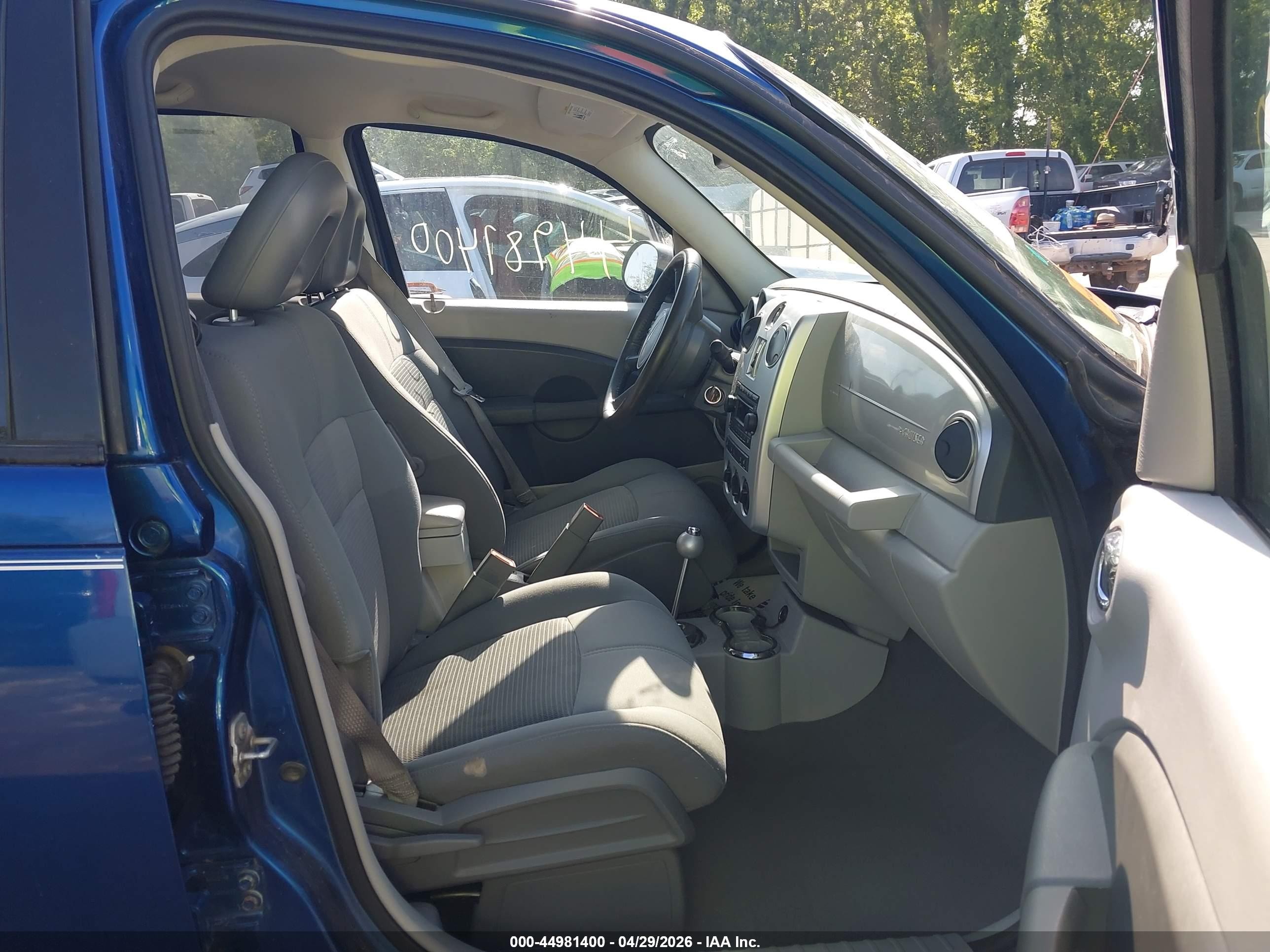 2010 Chrysler Pt Cruiser Classic Blue vin: 3A4GY5F99AT215773
