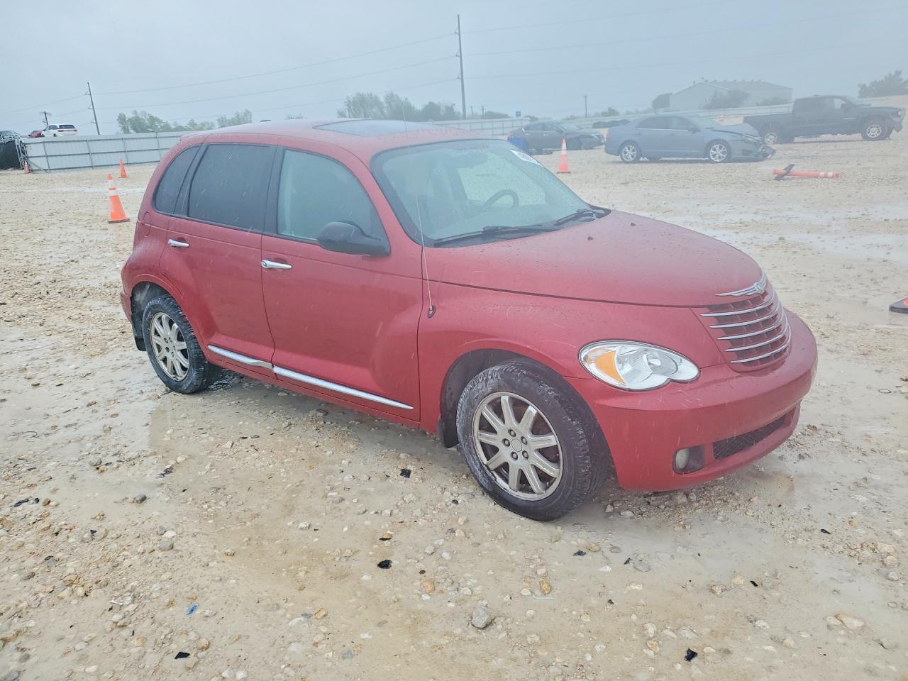 2010 Chrysler Pt Cruiser Red vin: 3A4GY5F9XAT143630