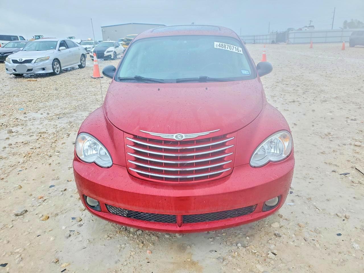 2010 Chrysler Pt Cruiser Red vin: 3A4GY5F9XAT143630