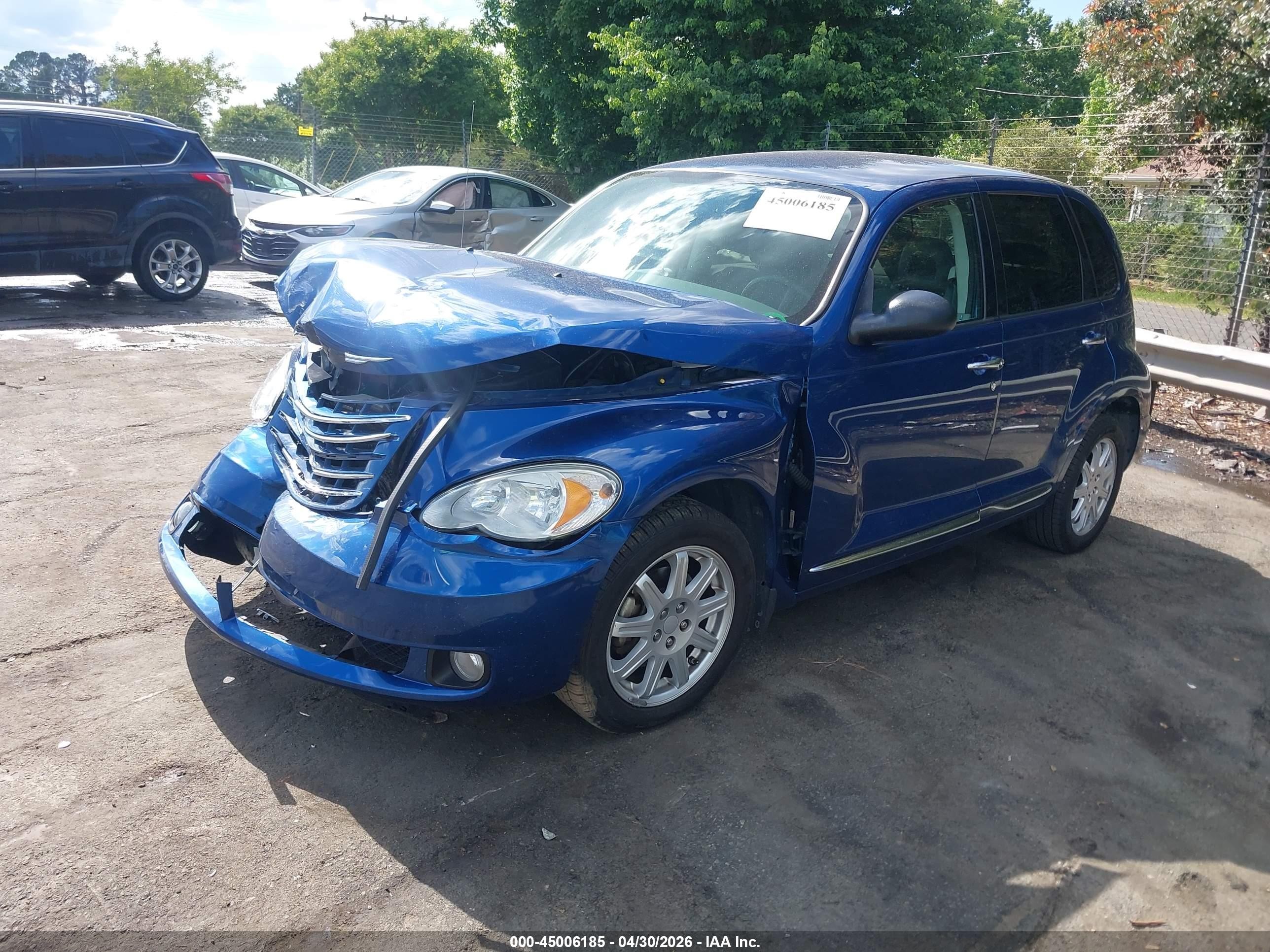 2010 Chrysler Pt Cruiser Classic Синий vin: 3A4GY5F9XAT188714