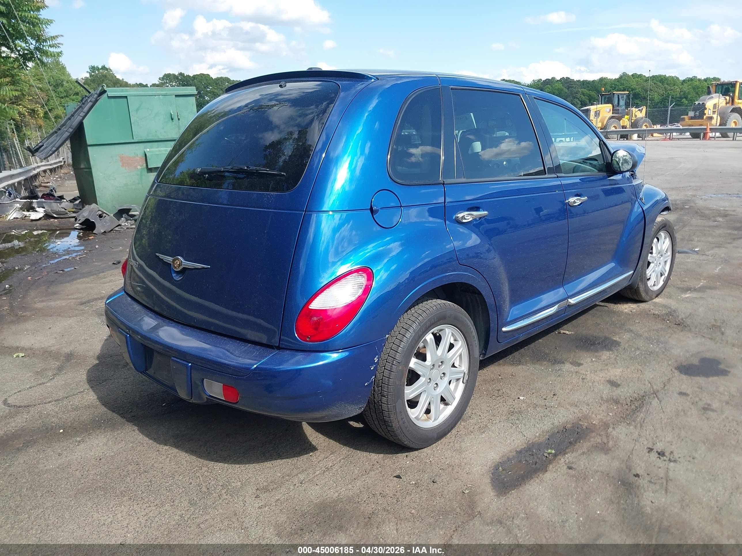 2010 Chrysler Pt Cruiser Classic Синий vin: 3A4GY5F9XAT188714