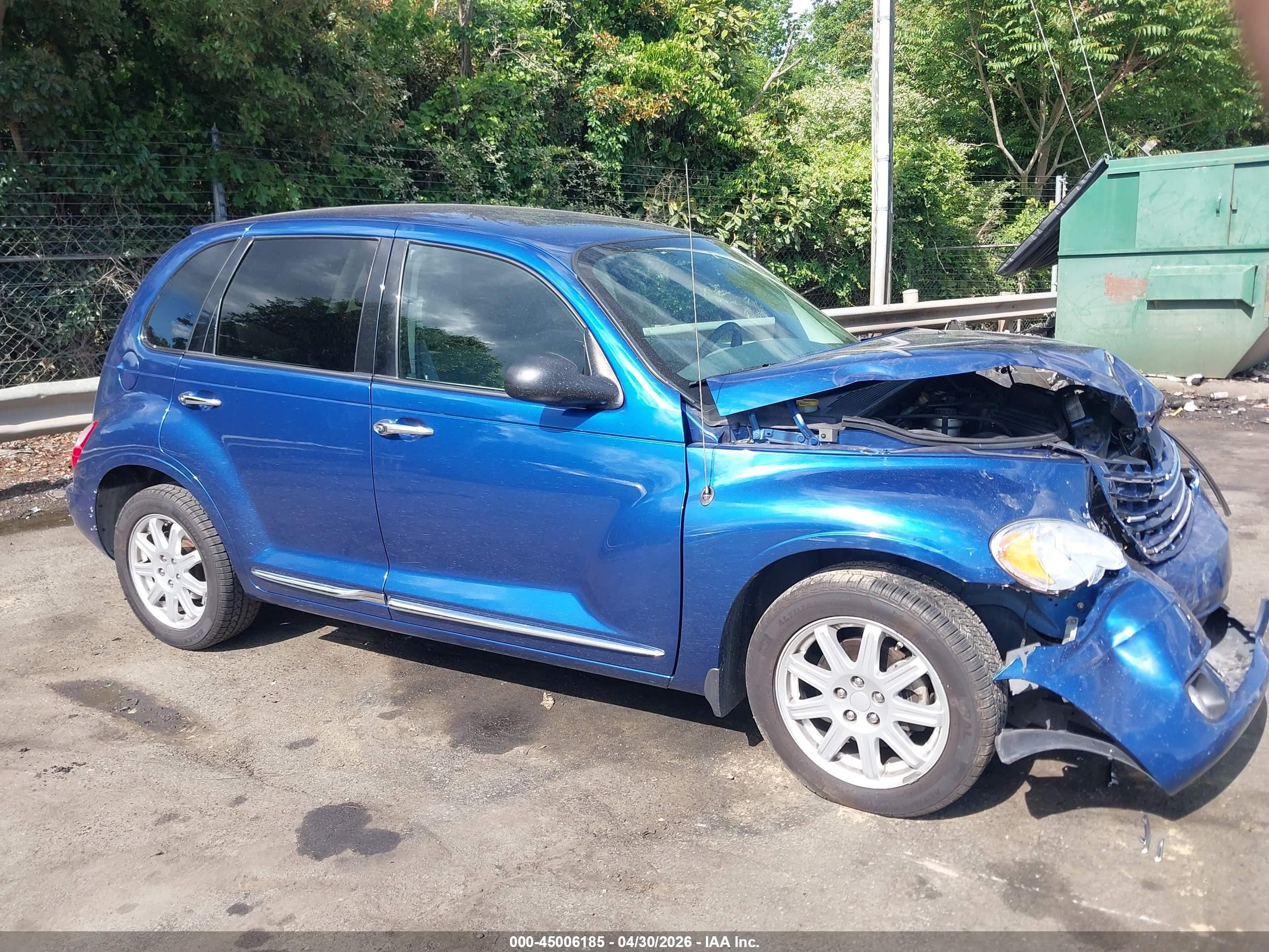2010 Chrysler Pt Cruiser Classic Синий vin: 3A4GY5F9XAT188714