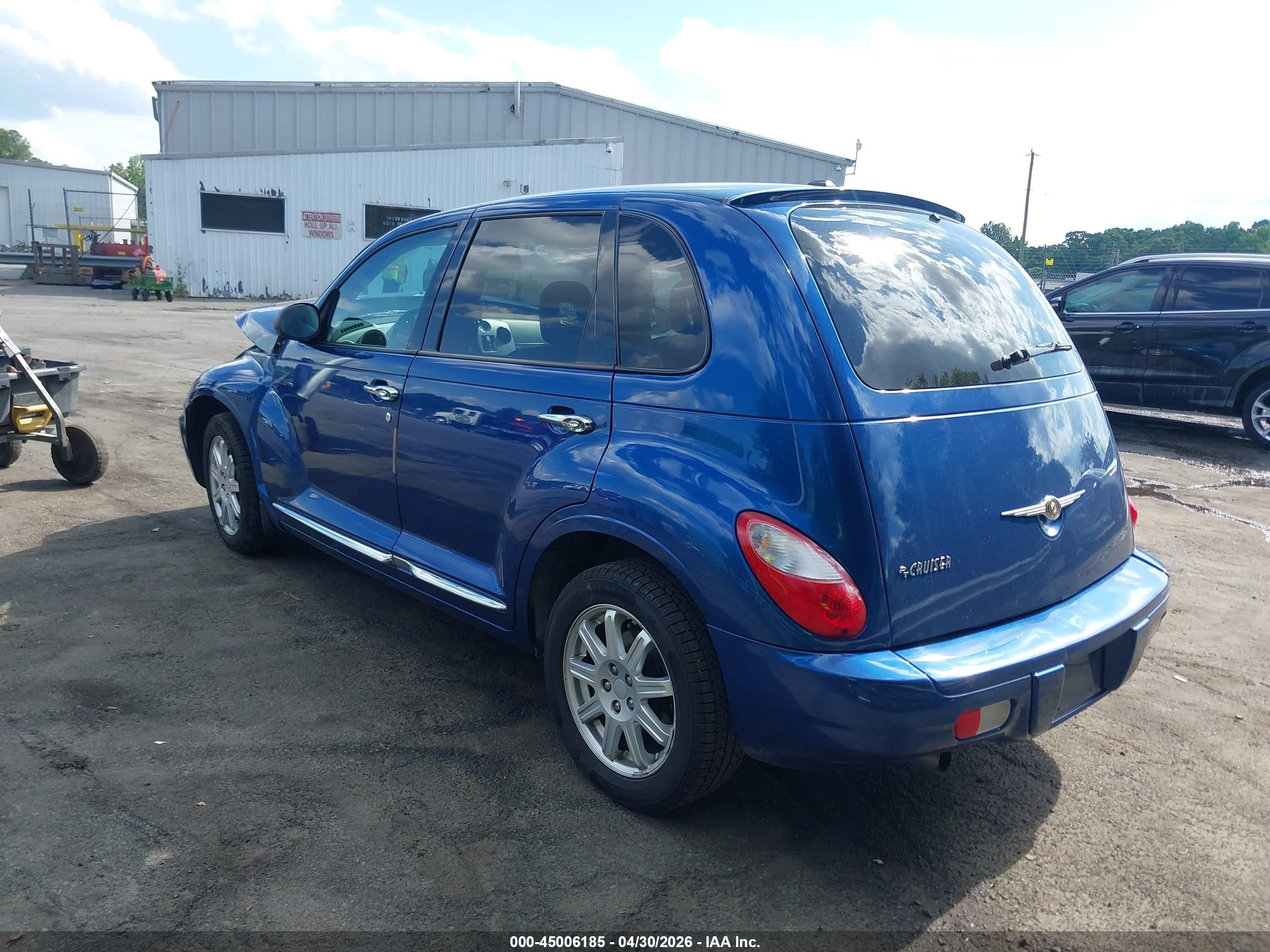 2010 Chrysler Pt Cruiser Classic Синий vin: 3A4GY5F9XAT188714