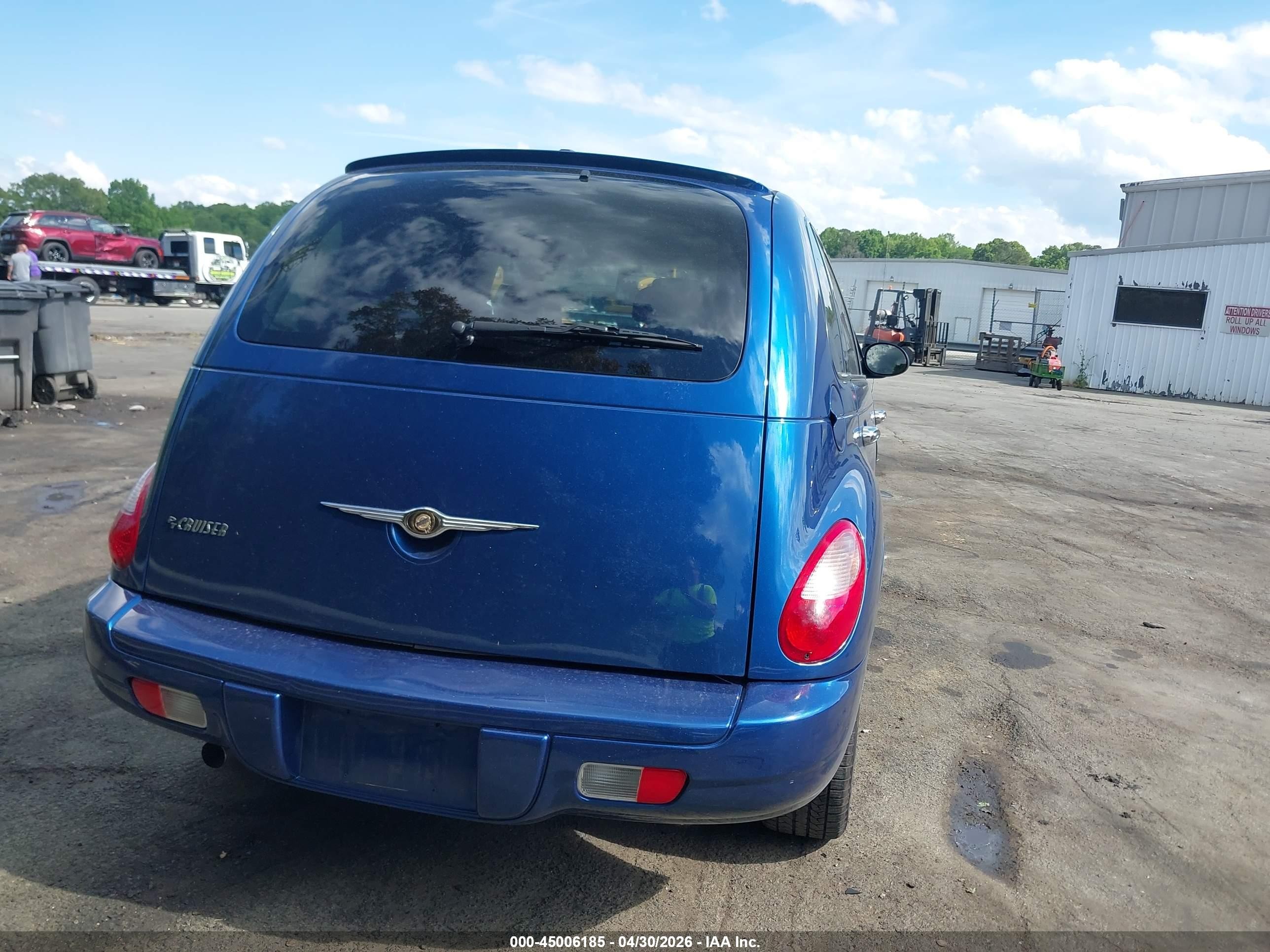 2010 Chrysler Pt Cruiser Classic Синий vin: 3A4GY5F9XAT188714