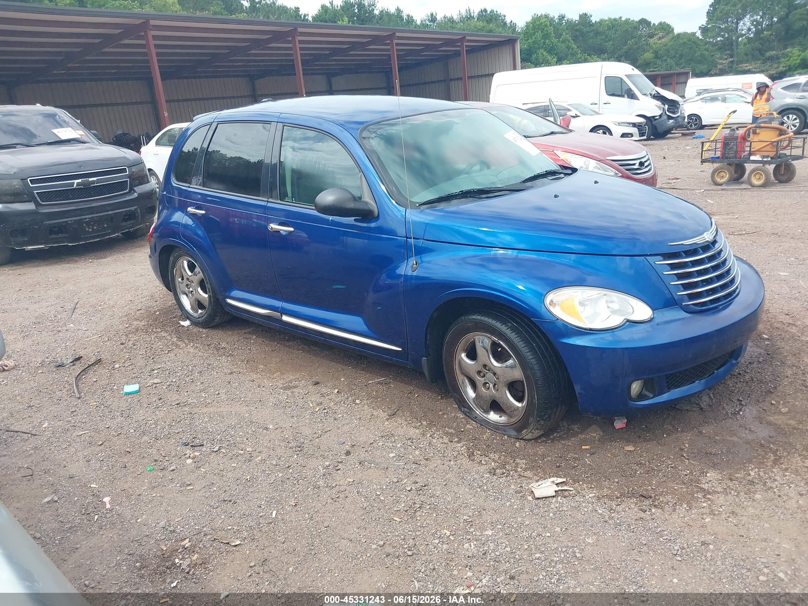 2010 Chrysler Pt Cruiser Classic Blue vin: 3A4GY5F9XAT220223