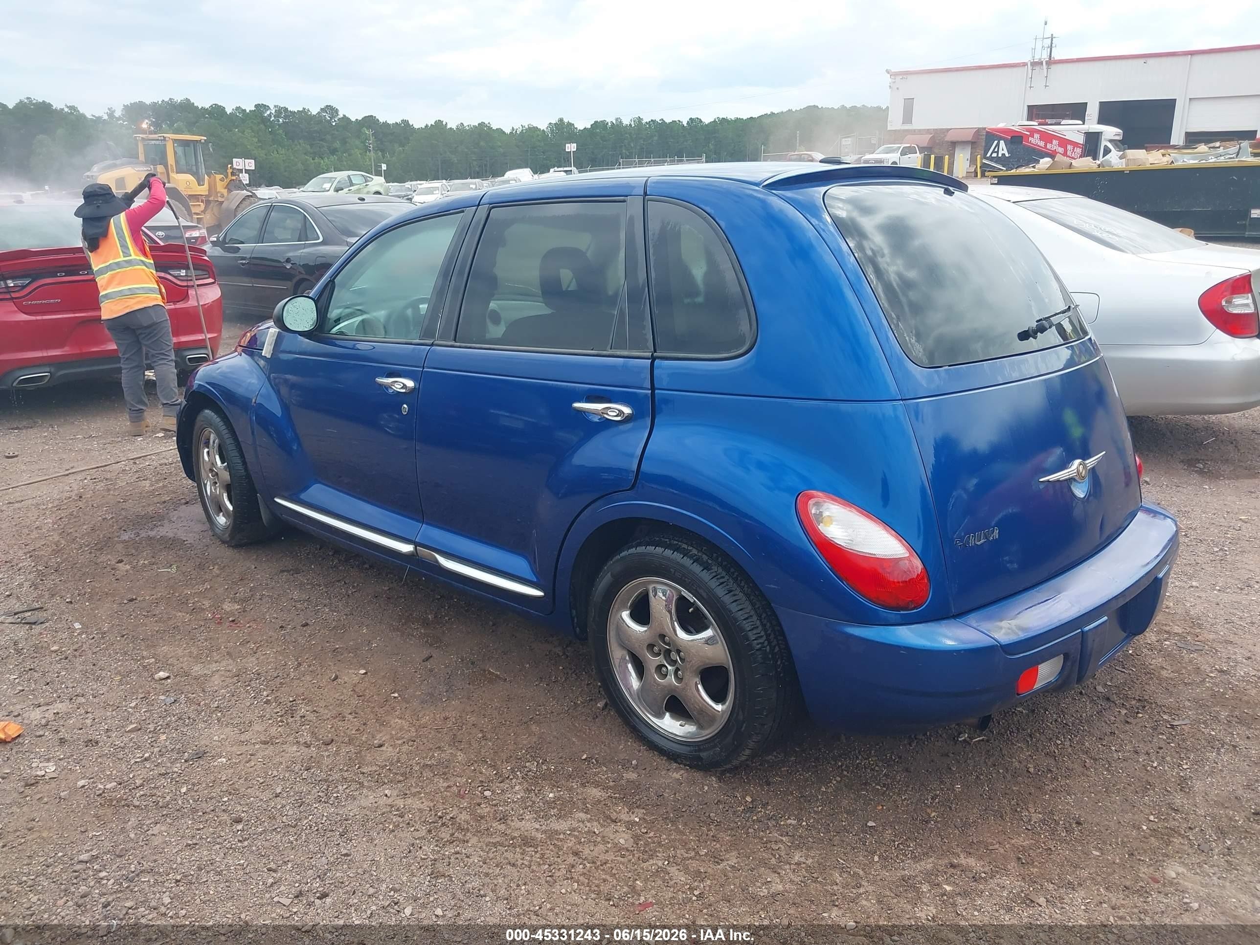 2010 Chrysler Pt Cruiser Classic Blue vin: 3A4GY5F9XAT220223