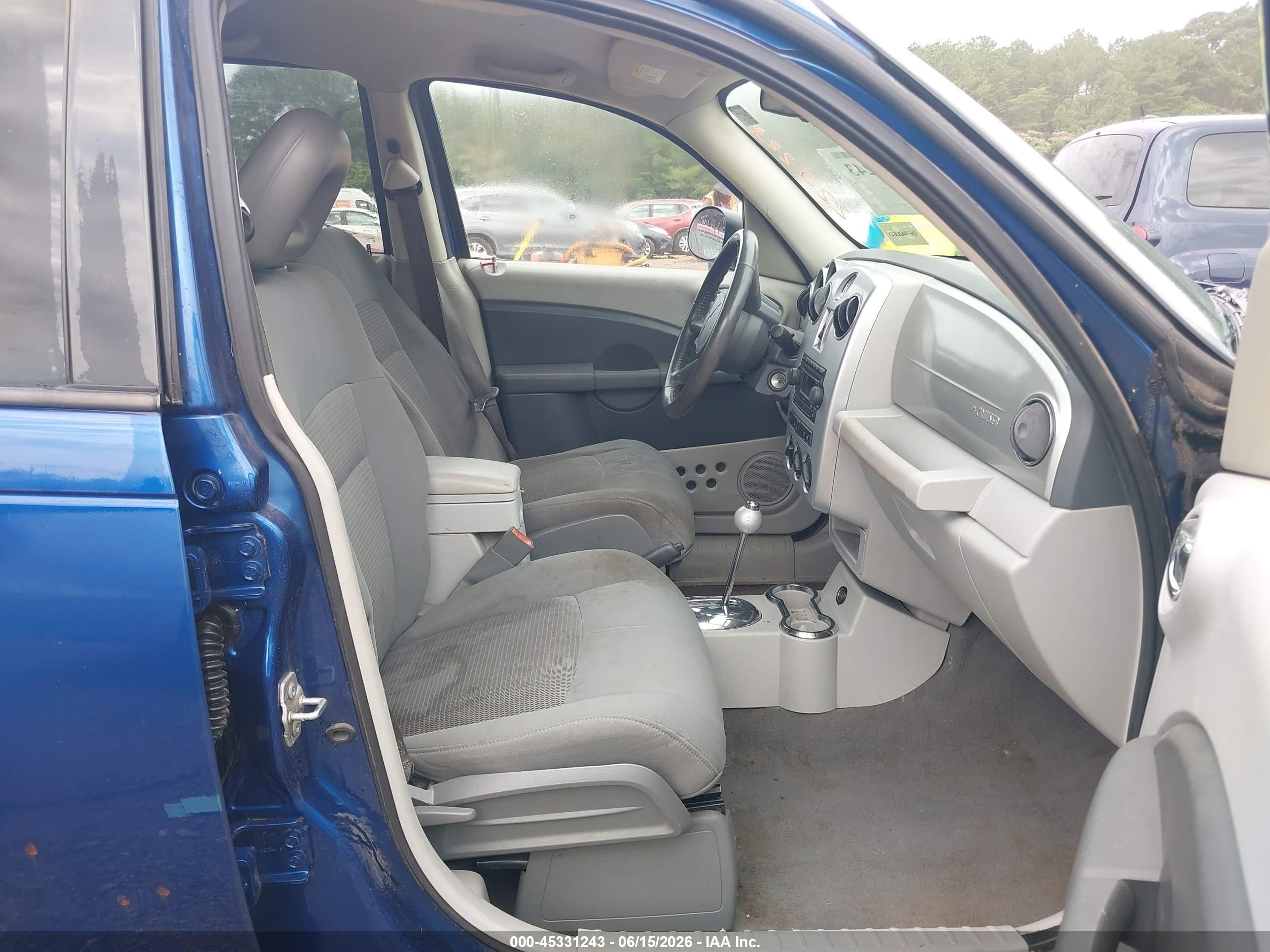 2010 Chrysler Pt Cruiser Classic Blue vin: 3A4GY5F9XAT220223