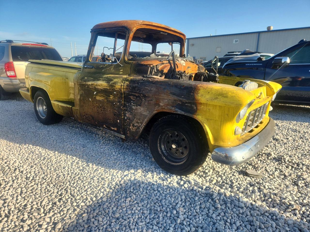 1957 Chevrolet 3100 Yellow vin: 3A57K137740