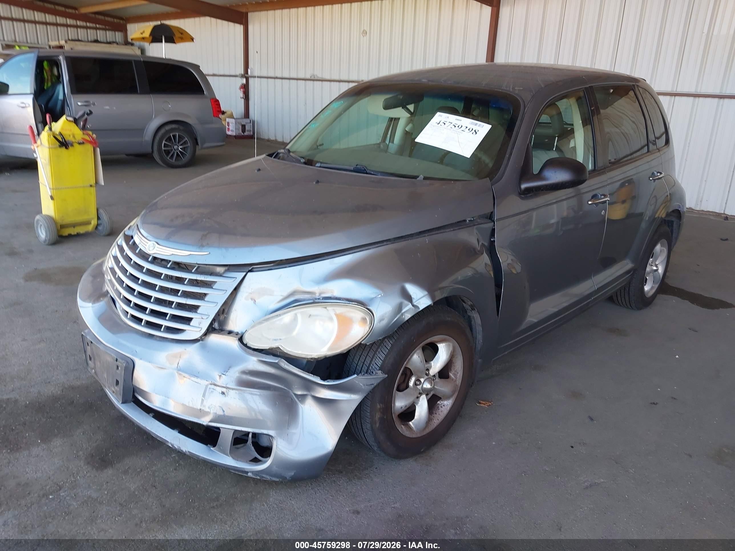 2009 Chrysler Pt Cruiser Lx Gray vin: 3A8FY48909T511858